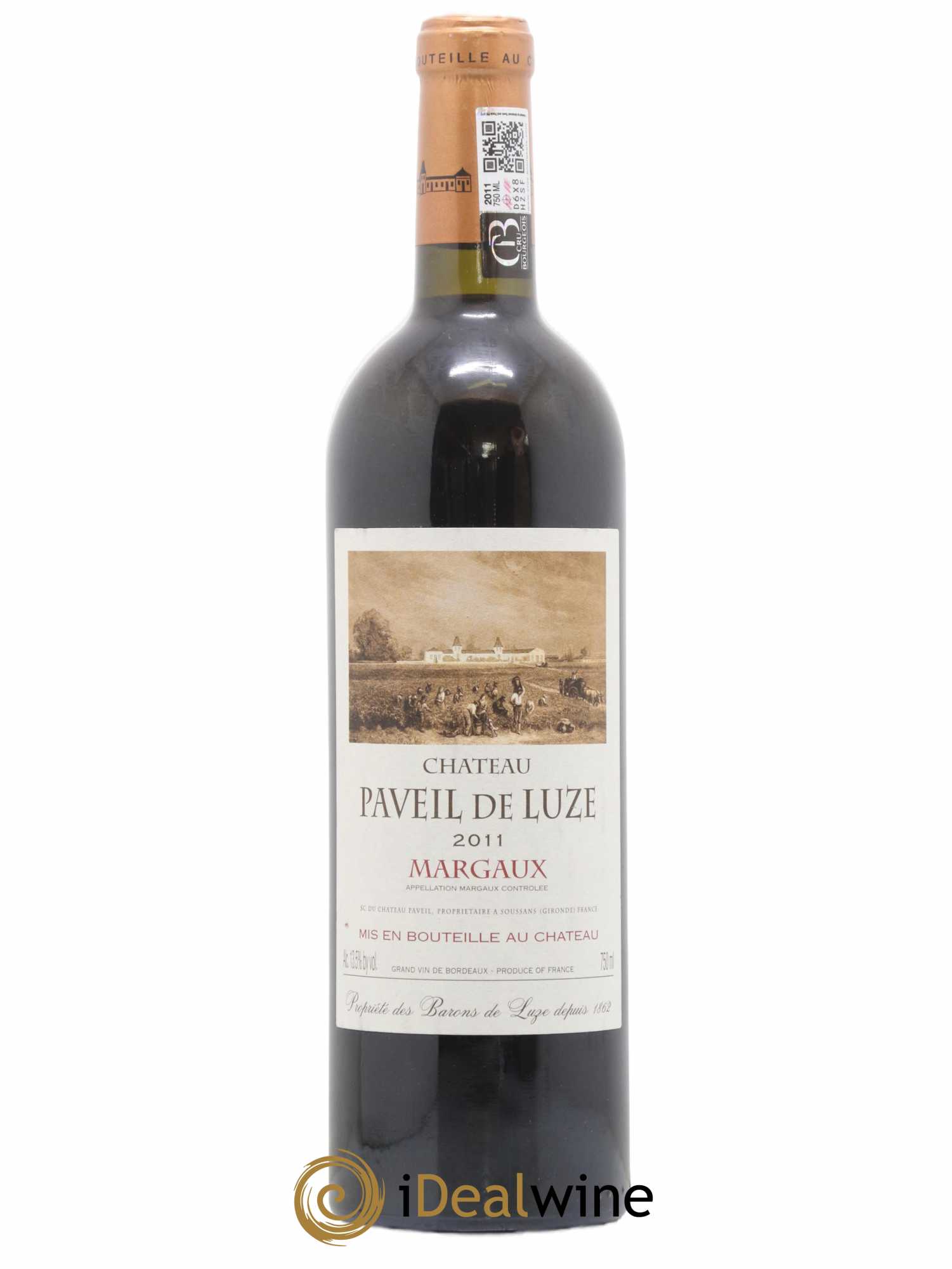 Château Paveil de Luze Cru Bourgeois 2011 - Lot de 1 bouteille - 0