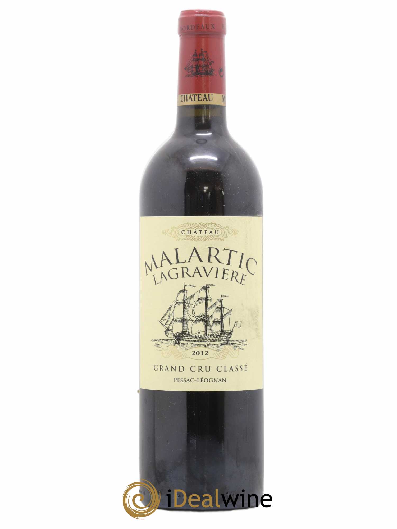 Château Malartic-Lagravière Cru Classé de Graves 2012 - Lot de 1 bouteille - 0
