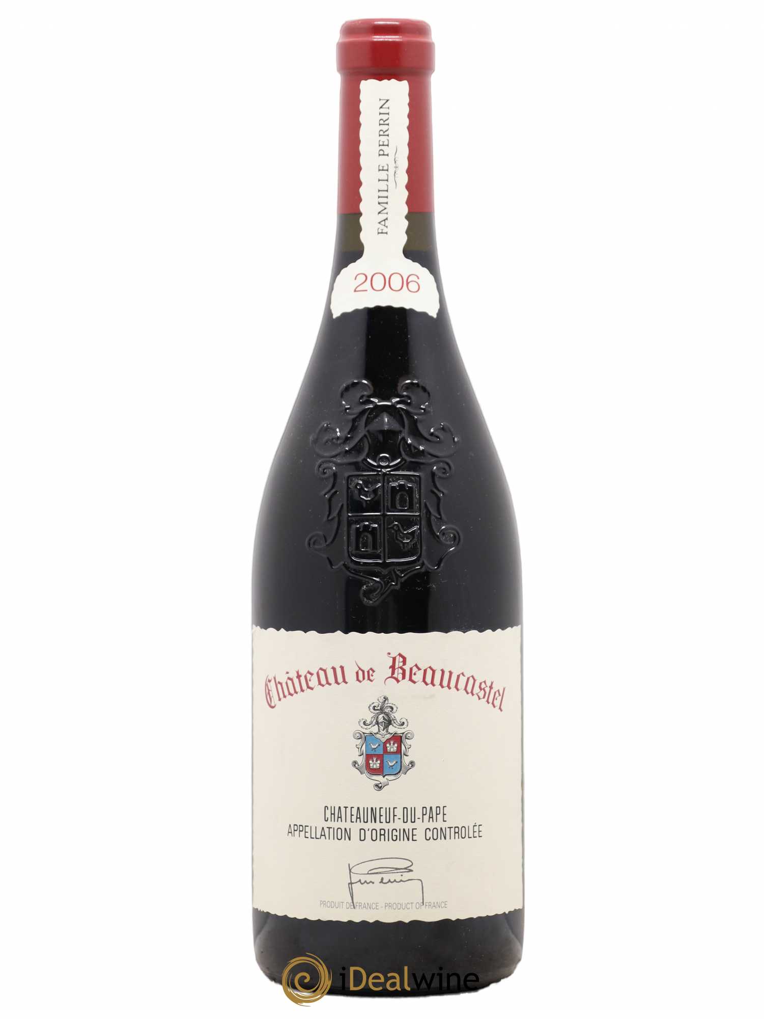 Châteauneuf-du-Pape Château de Beaucastel Famille Perrin 2006 - Lot de 1 bouteille - 0