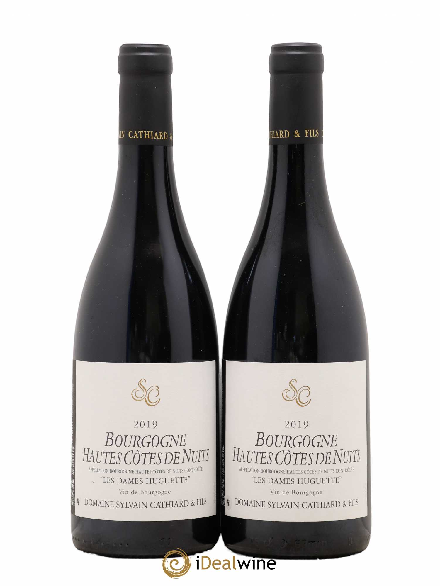 Hautes-Côtes de Nuits Les Dames Huguette Sylvain Cathiard & Fils 2019 - Lot de 2 bouteilles - 0