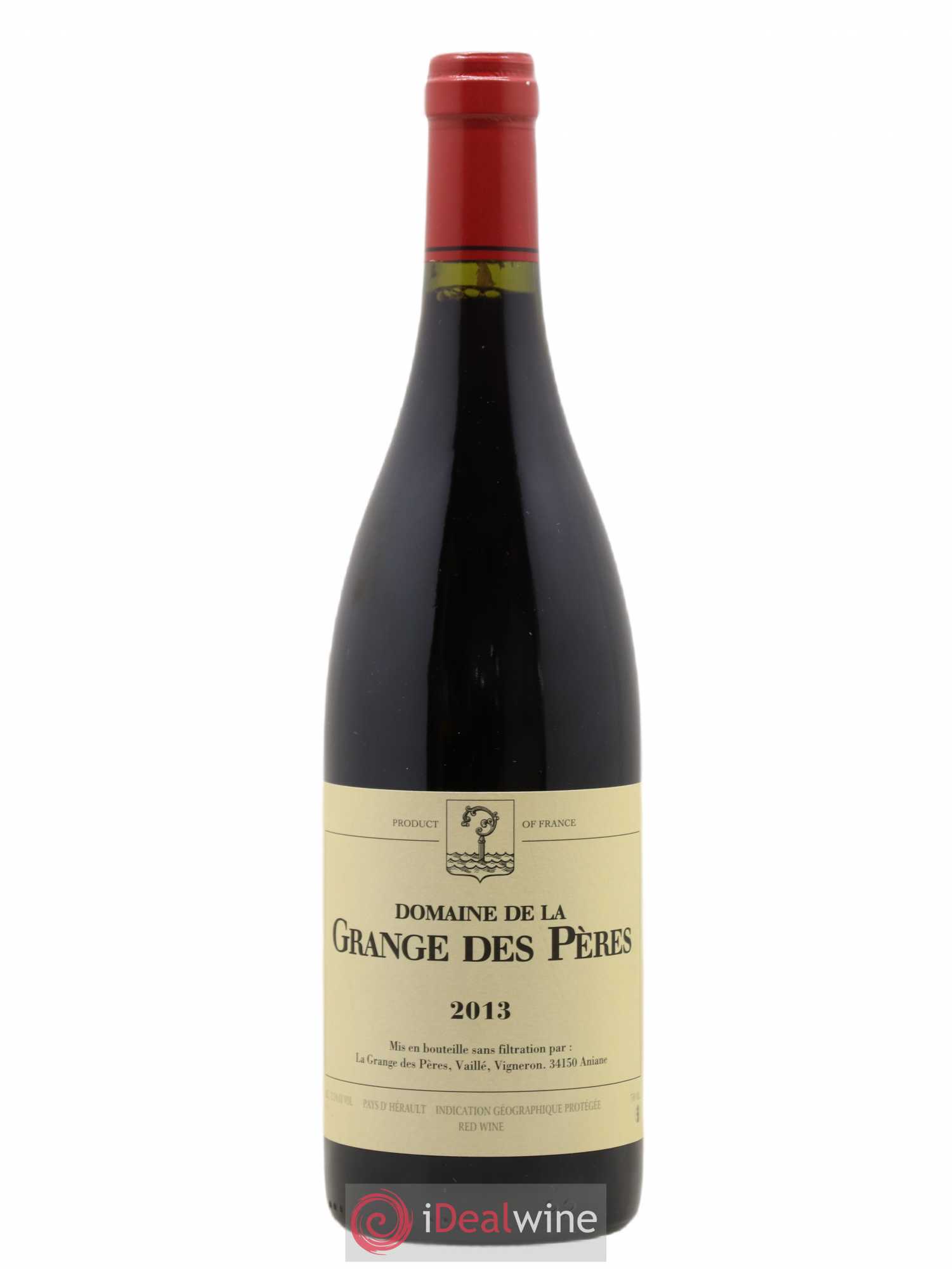 Pays d'Hérault Grange des Pères Laurent Vaillé 2013 - Lot de 1 bouteille - 0