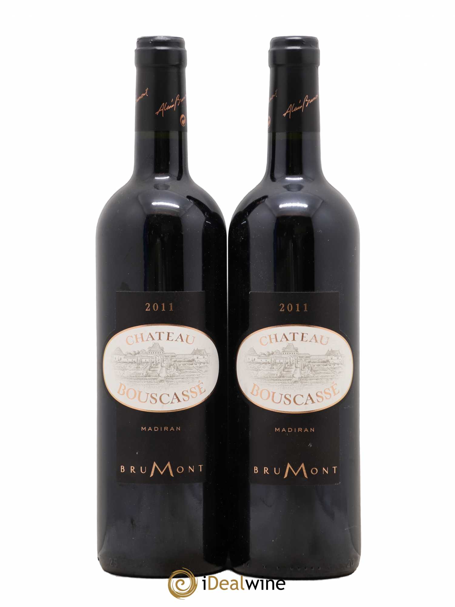 Madiran Château Bouscassé Alain Brumont (senza prezzo di riserva) 2011 - Lotto di 2 bottiglie - 0