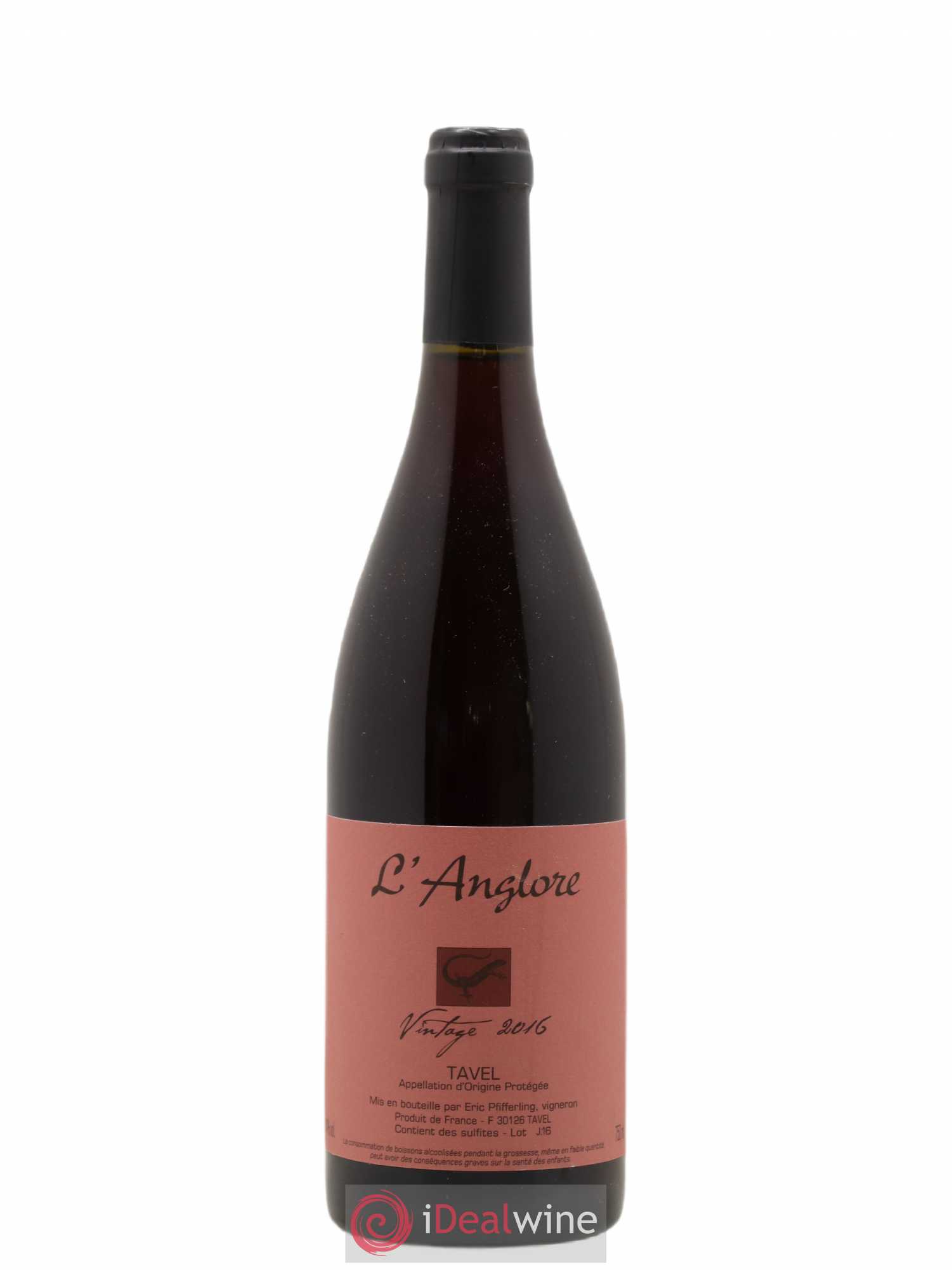 Tavel Vintage L'Anglore 2016 - Posten von 1 Flasche - 0