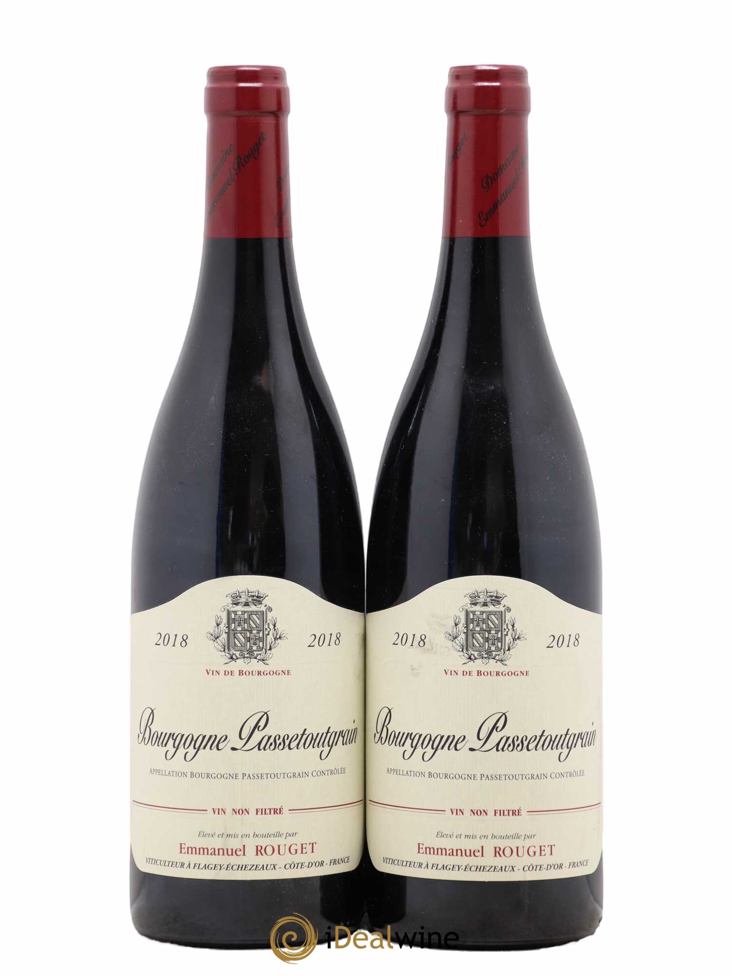 Bourgogne Passetoutgrain Emmanuel Rouget 2018 - Posten von 2 Flaschen - 0