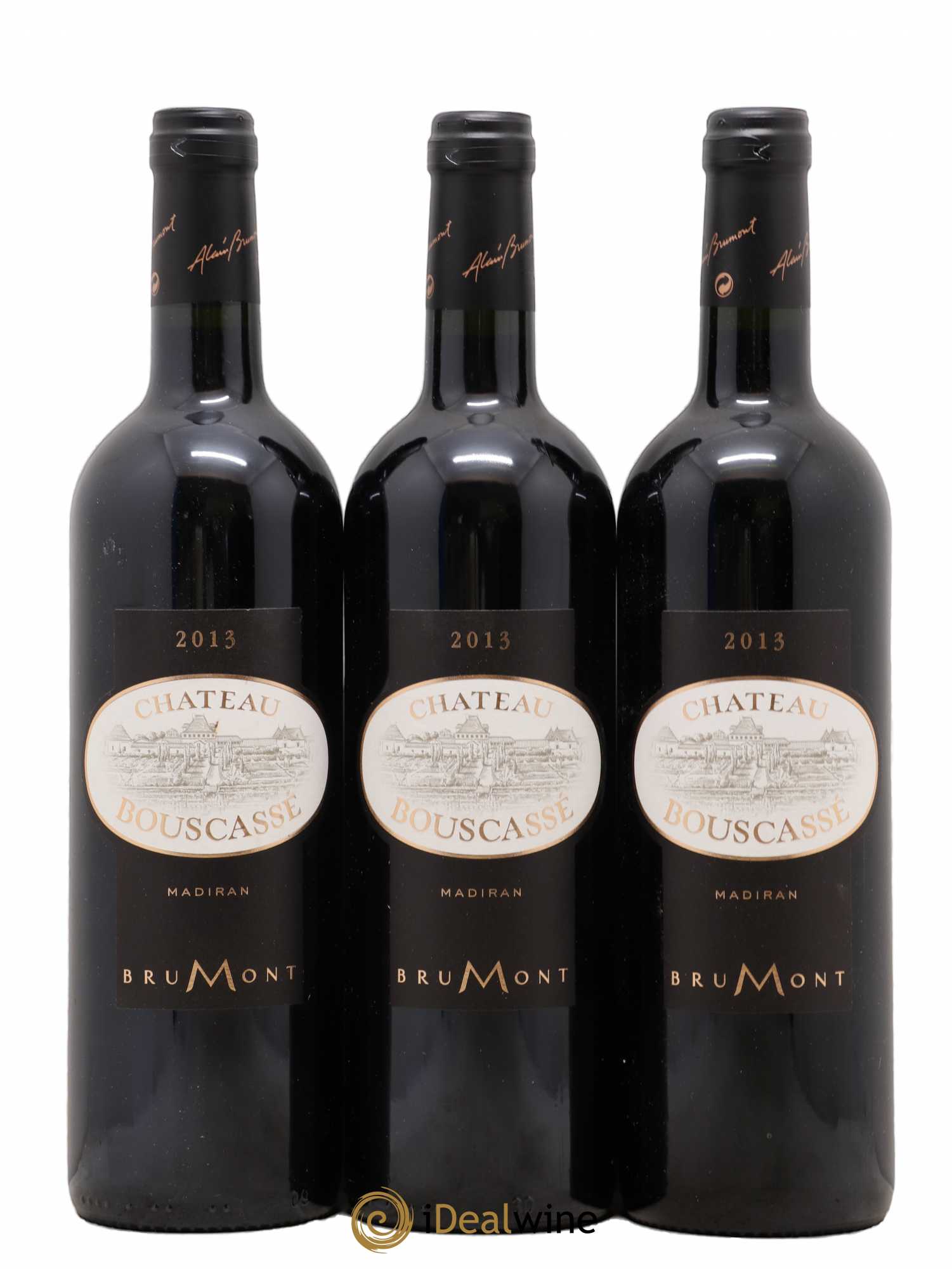 Madiran Château Bouscassé Alain Brumont (senza prezzo di riserva) 2013 - Lotto di 3 bottiglie - 0