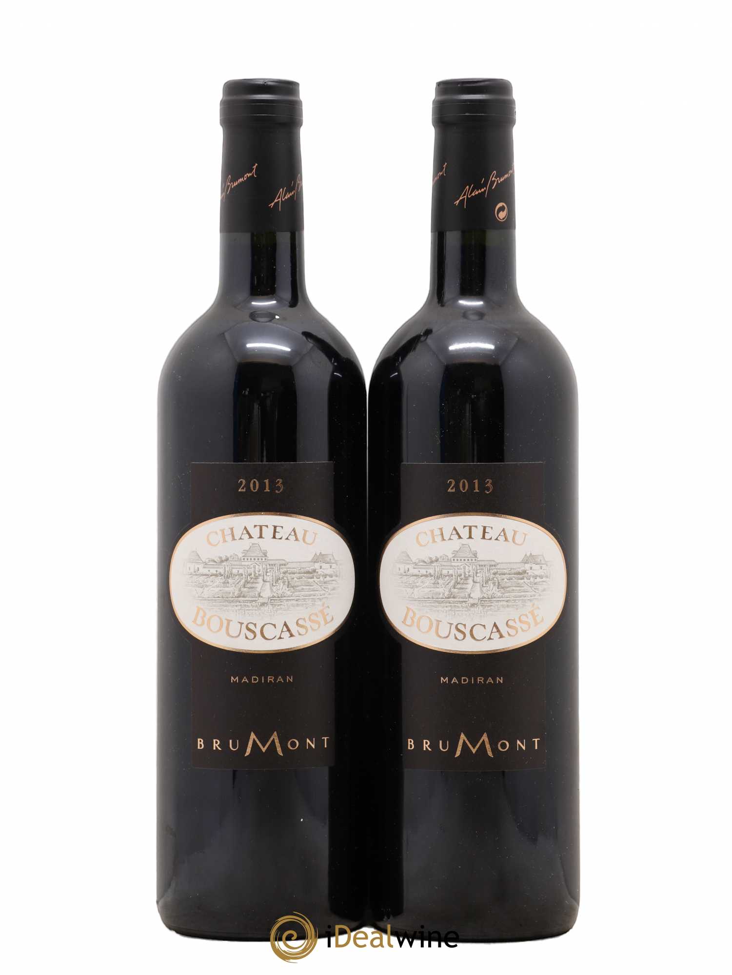 Madiran Château Bouscassé Alain Brumont (sans prix de réserve) 2013 - Lot de 2 bouteilles - 0