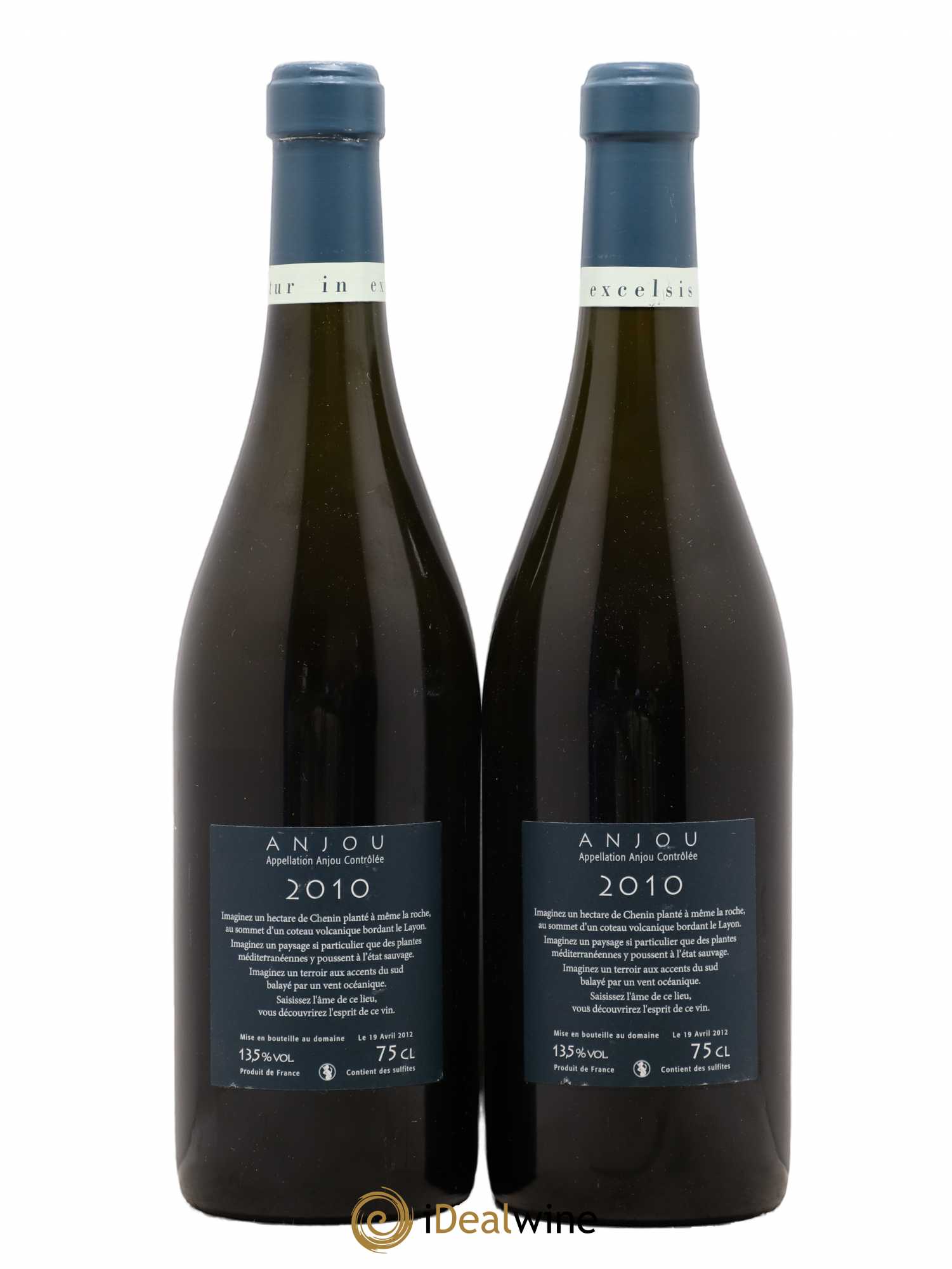 Anjou Litus Eric Morgat 2010 - Lot de 2 bouteilles - 1