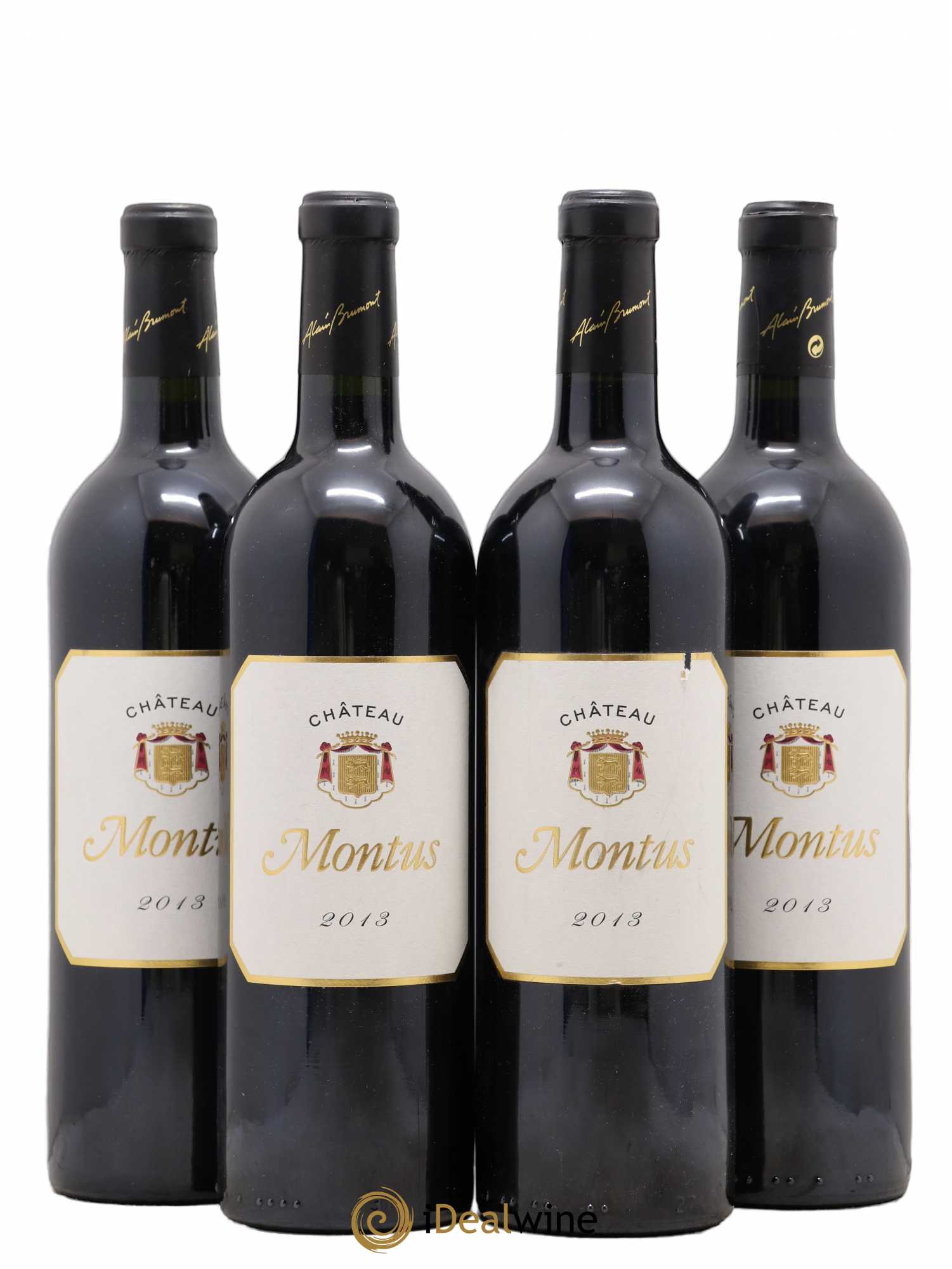 Madiran Château Montus Alain Brumont 2013 - Lot de 4 bouteilles - 0