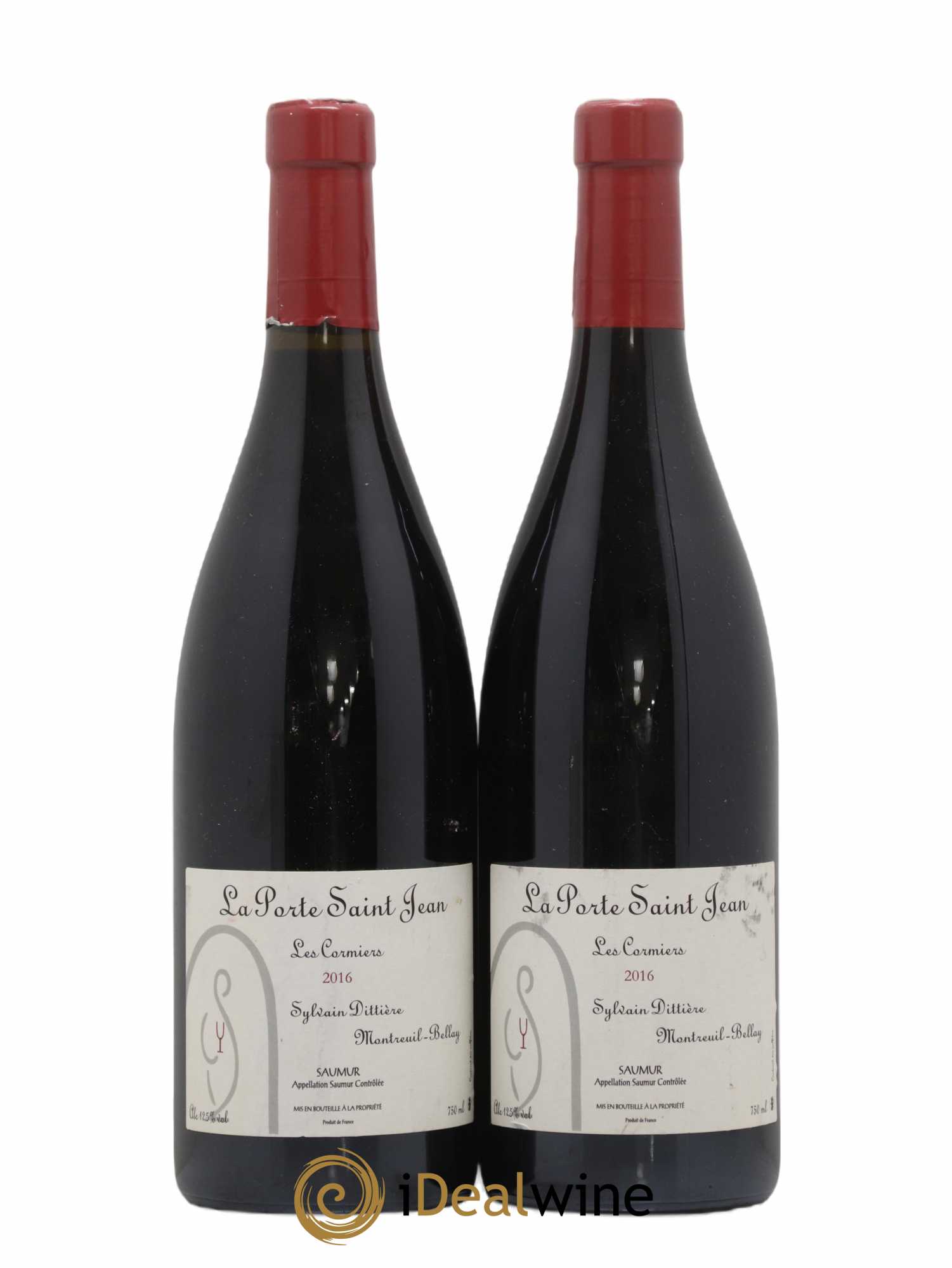 Saumur Les Cormiers La Porte Saint Jean 2016 - Lot de 2 bouteilles - 0