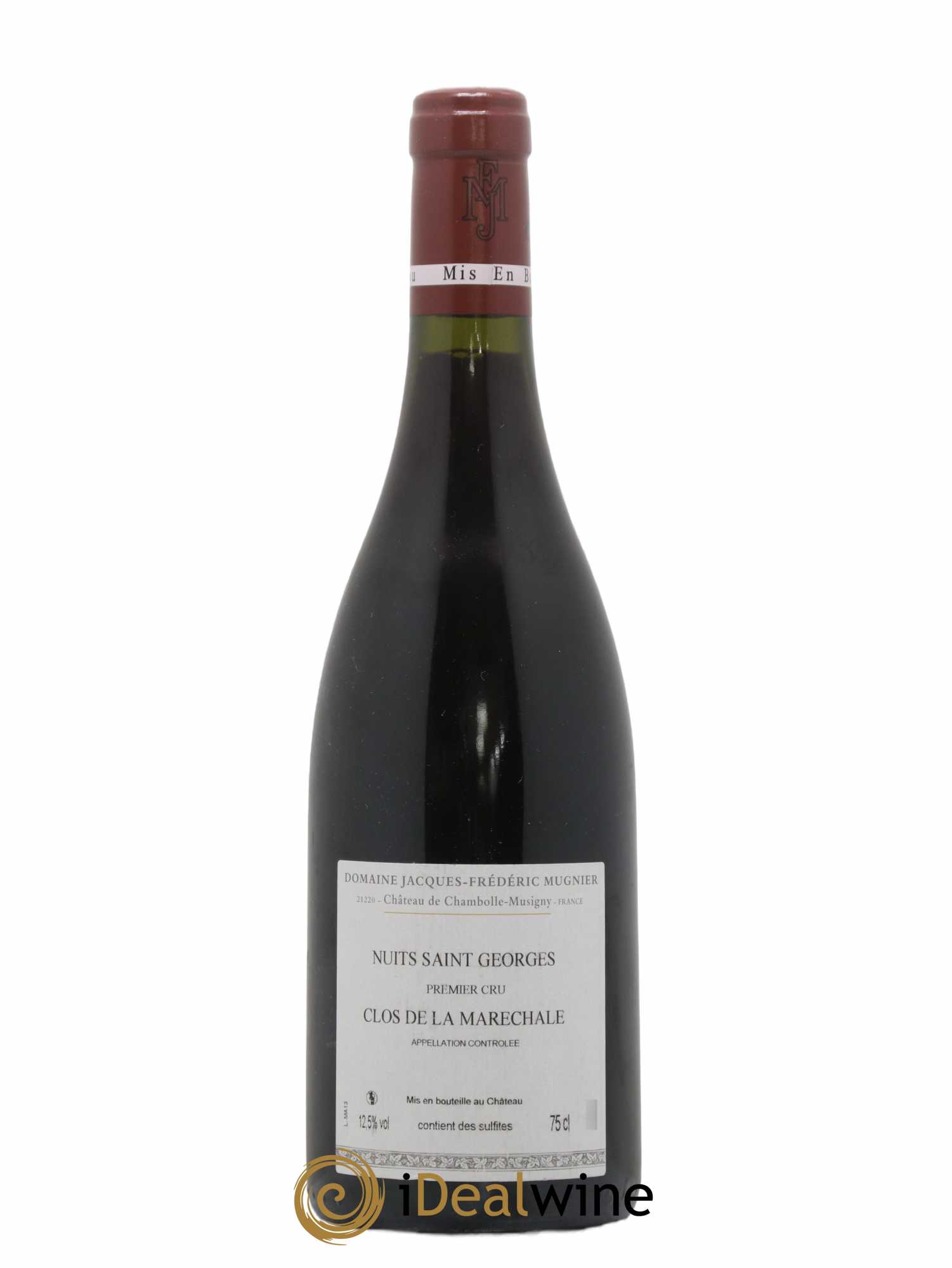 Nuits-Saint-Georges 1er Cru Clos de La Maréchale Jacques-Frédéric Mugnier 2013 - Lot de 1 bouteille - 1