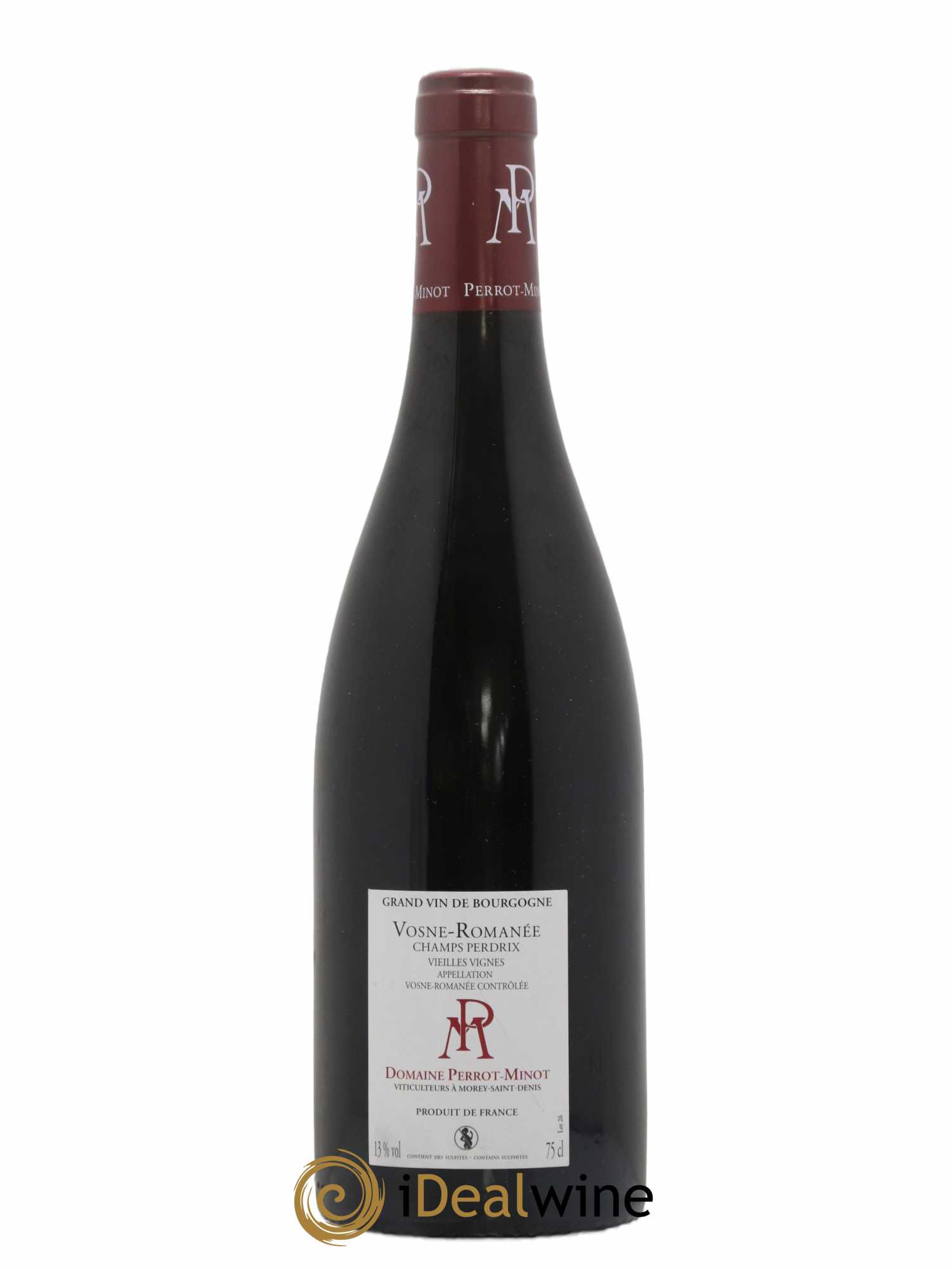 Vosne-Romanée Champs Perdrix Vieilles Vignes Perrot-Minot 2017 - Lot de 1 bouteille - 1