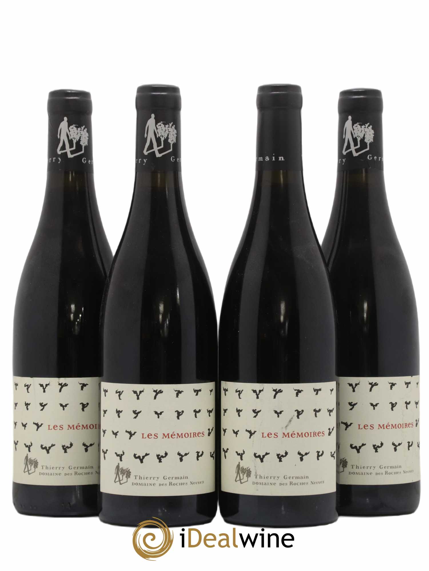 Saumur-Champigny Les Mémoires Domaine des Roches Neuves - Thierry Germain 2016 - Lot de 4 bouteilles - 0