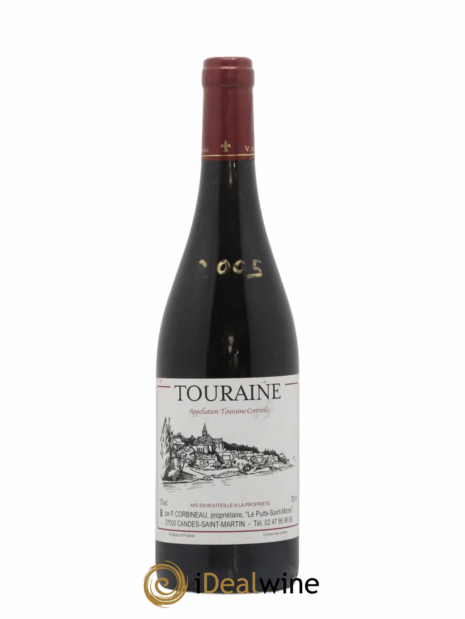 Touraine Patrick Corbineau 2005 - Lot de 1 bouteille - 0