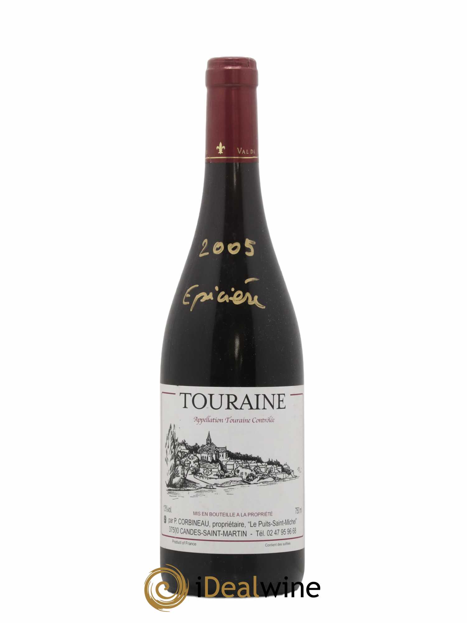 Touraine Patrick Corbineau Epicière 2005 - Lot de 1 bouteille - 0