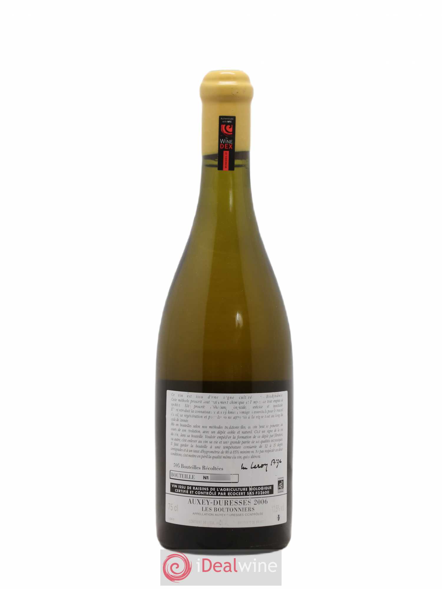 Auxey-Duresses Les Boutonniers d'Auvenay (Domaine) 2006 - Lot de 1 bouteille - 1