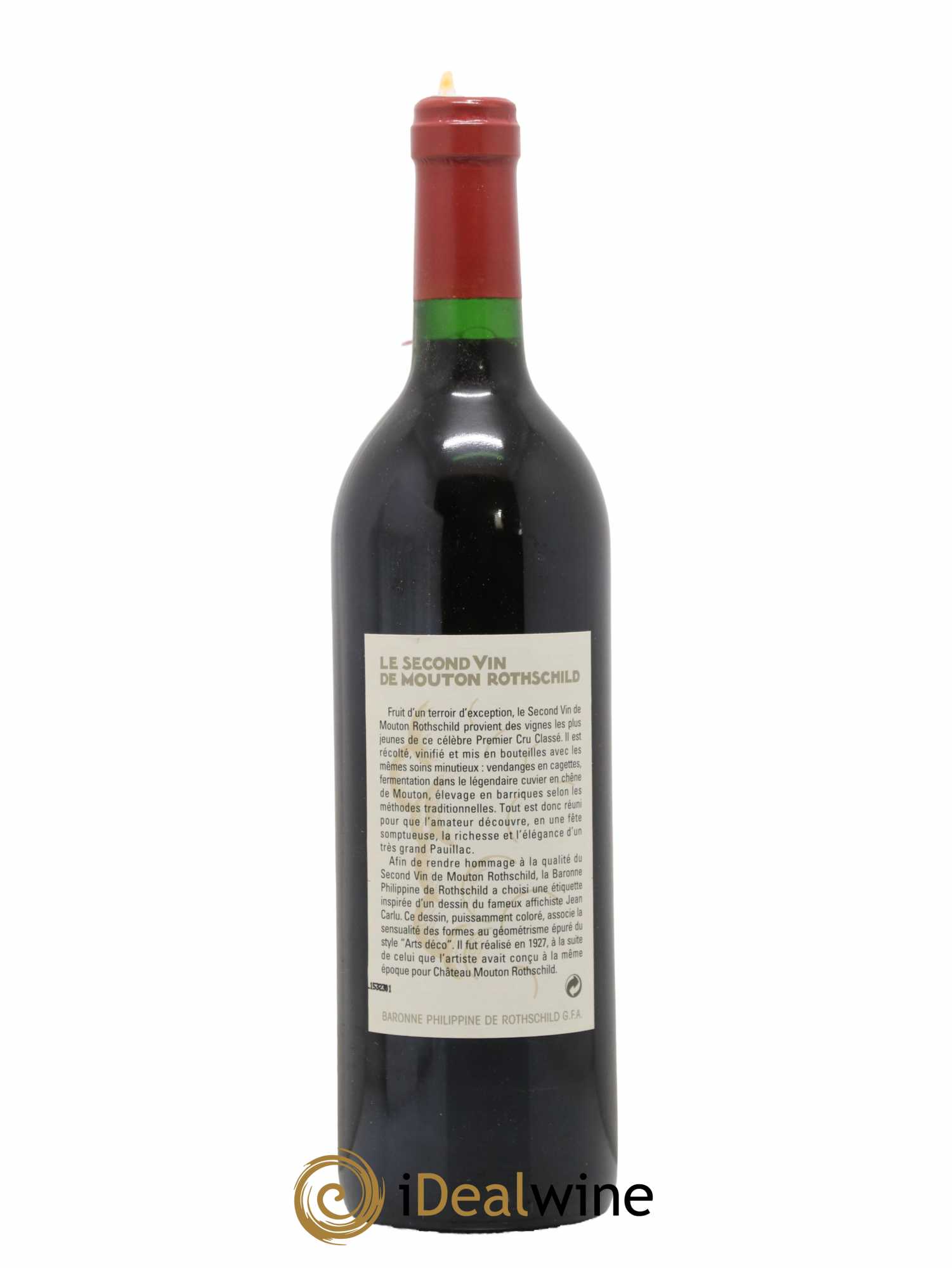 Petit Mouton Second Vin 1993 - Lot de 1 bouteille - 1