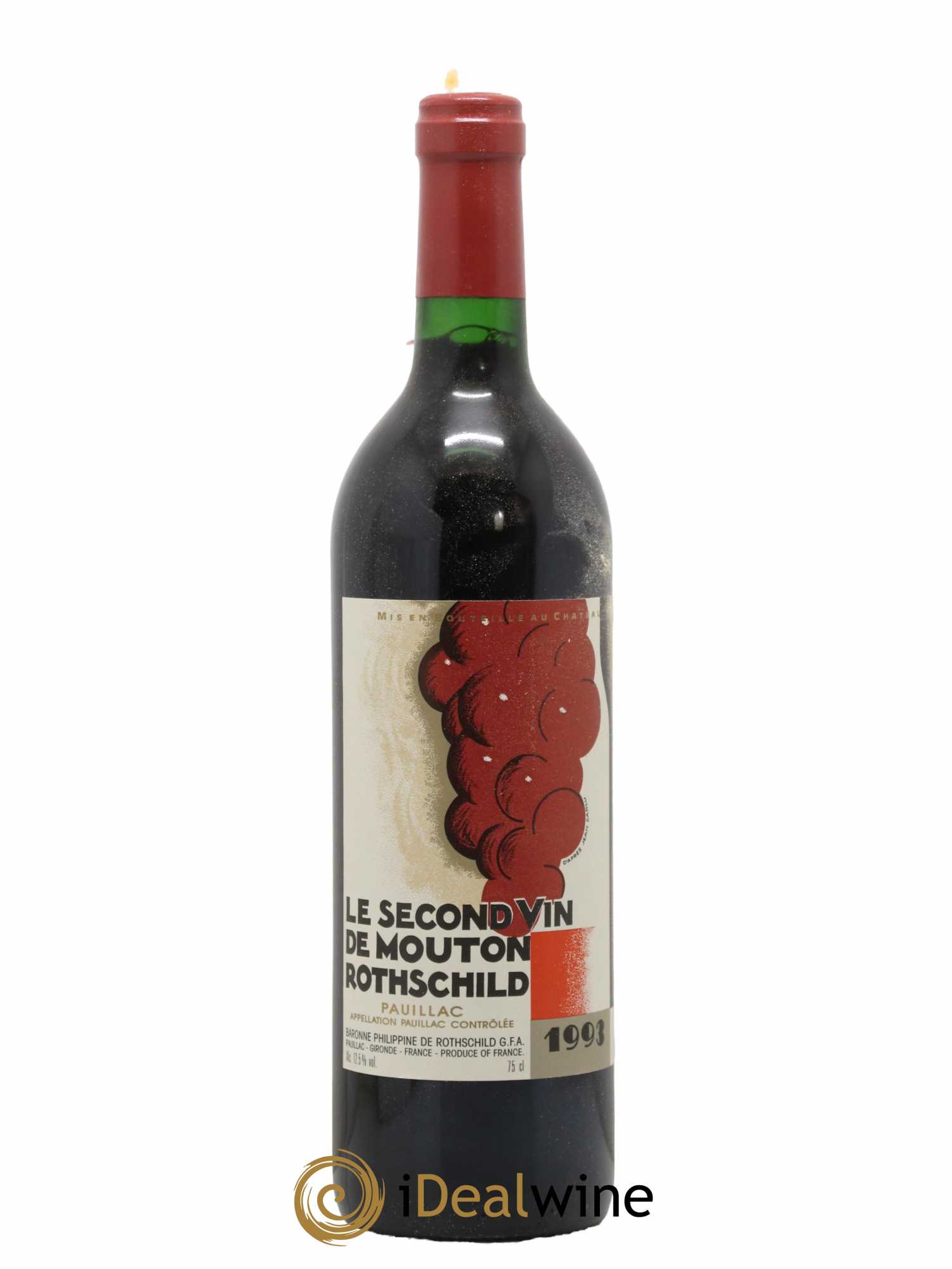 Petit Mouton Second Vin 1993 - Lot de 1 bouteille - 0