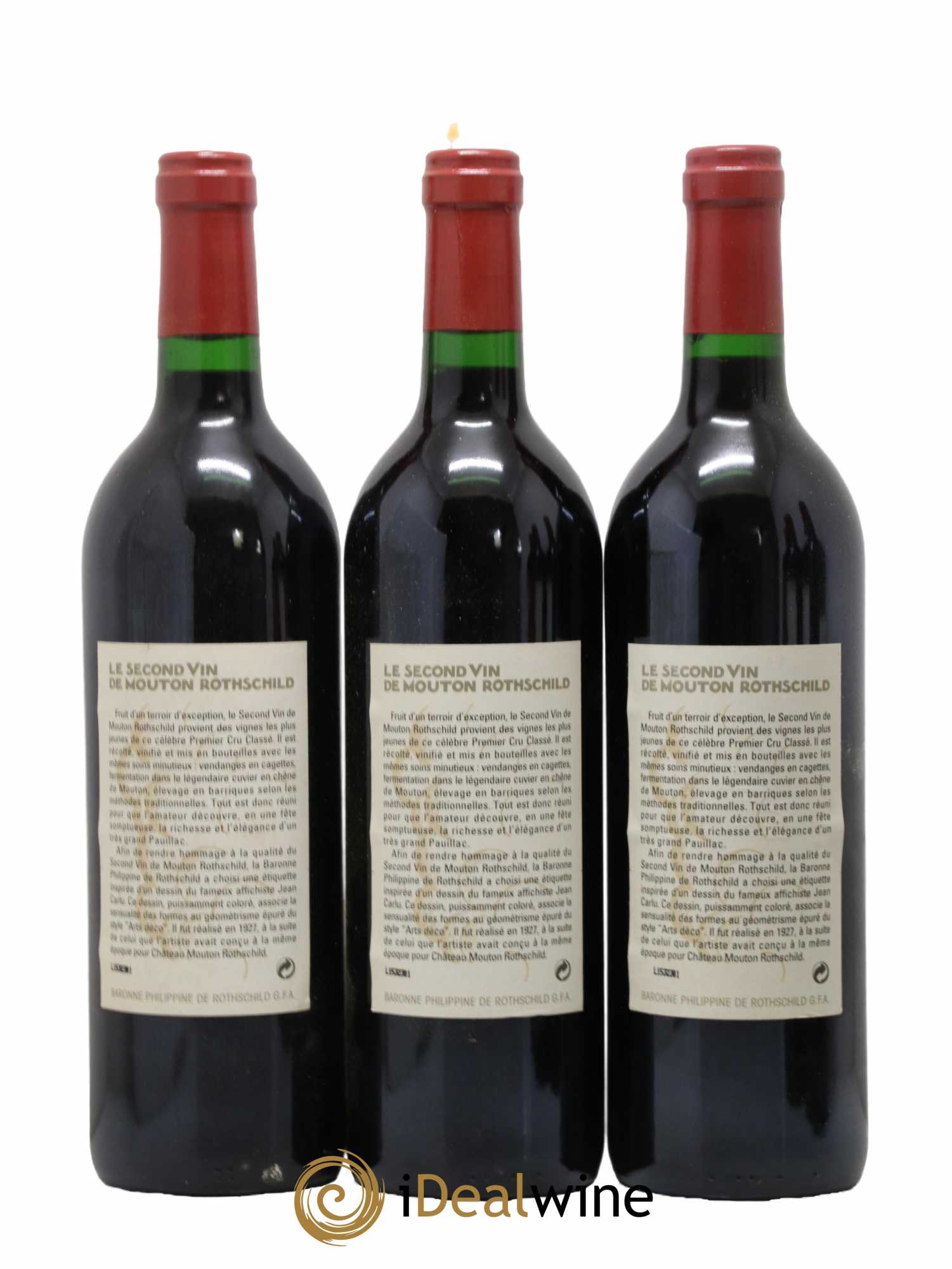 Petit Mouton Second Vin 1993 - Lot de 6 bouteilles - 2