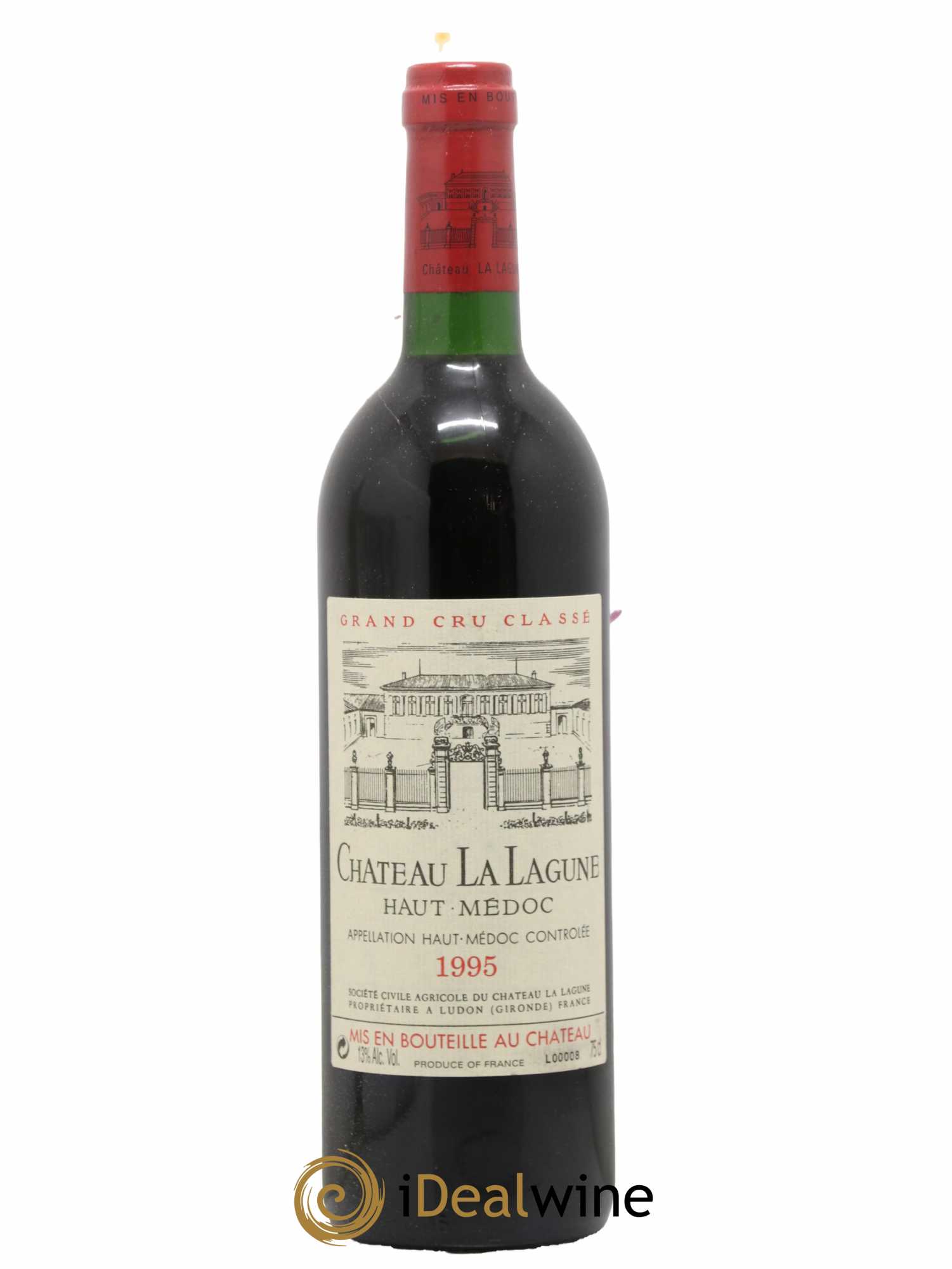 Château la Lagune 3ème Grand Cru Classé 1995 - Lot de 1 bouteille - 0