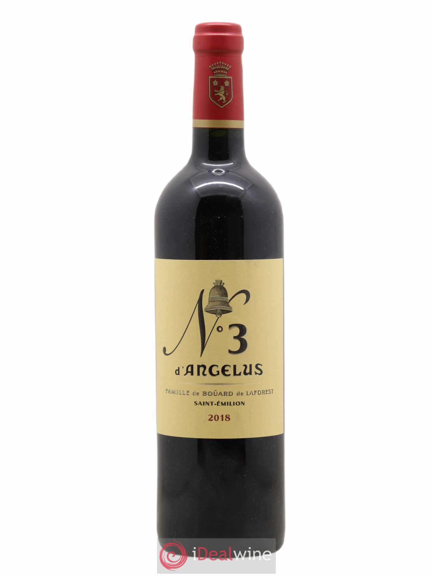 Saint-Émilion N°3 d'Angélus 2018 - Posten von 1 Flasche - 0