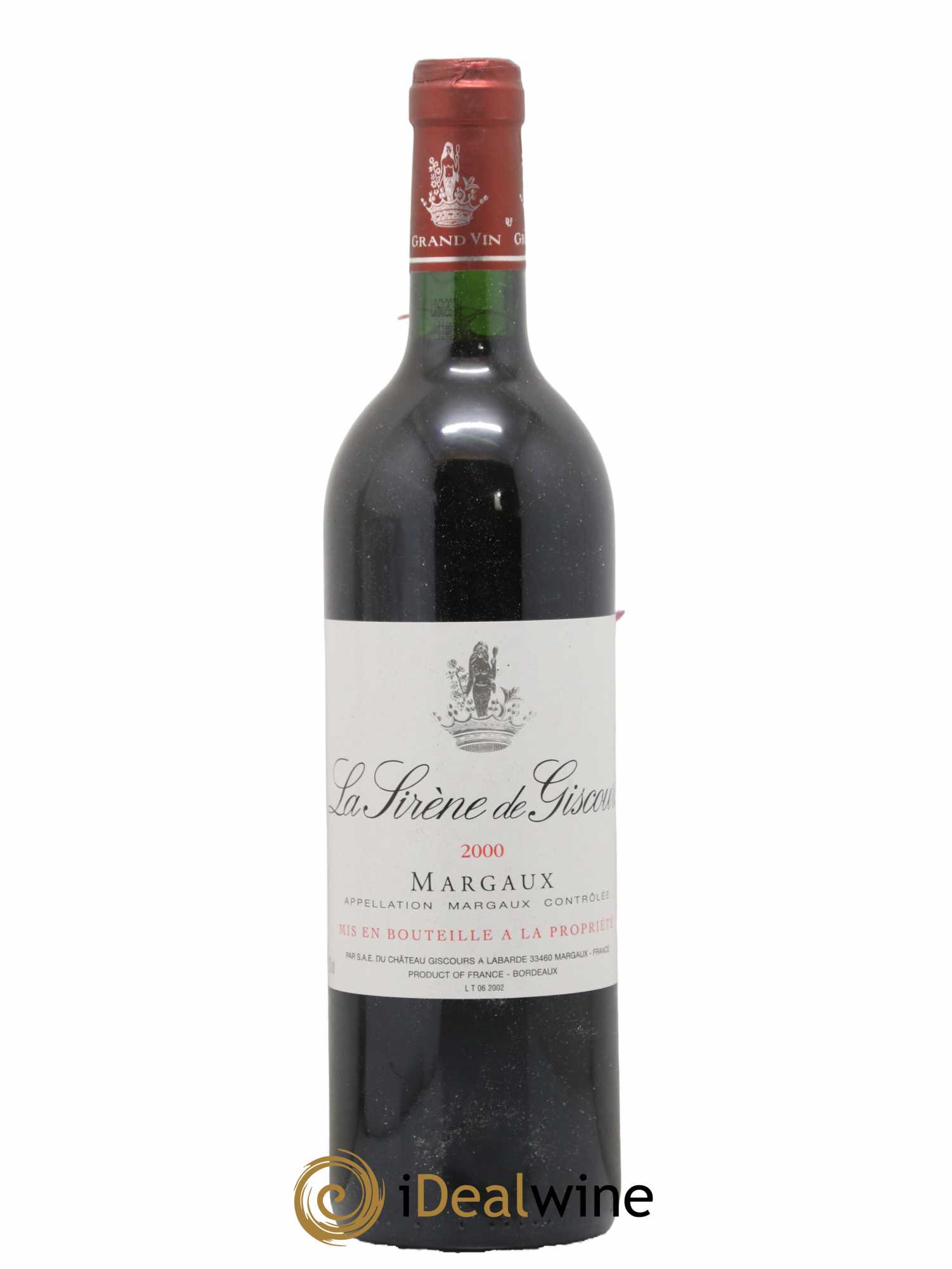 La Sirène de Giscours 2000 - Lot de 1 bouteille - 0