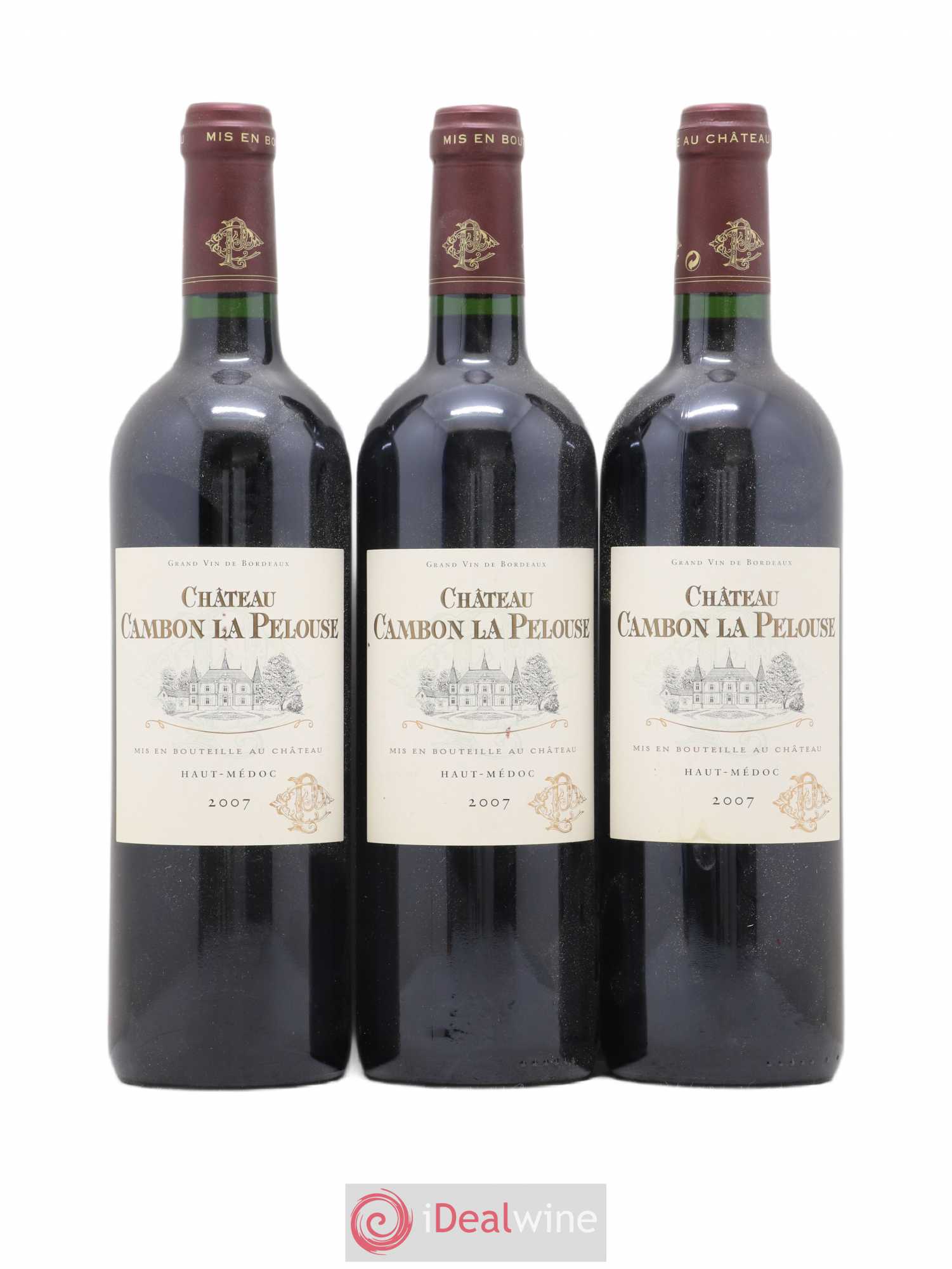 Château Cambon la Pelouse Cru Bourgeois 2007 - Posten von 6 Flaschen - 2