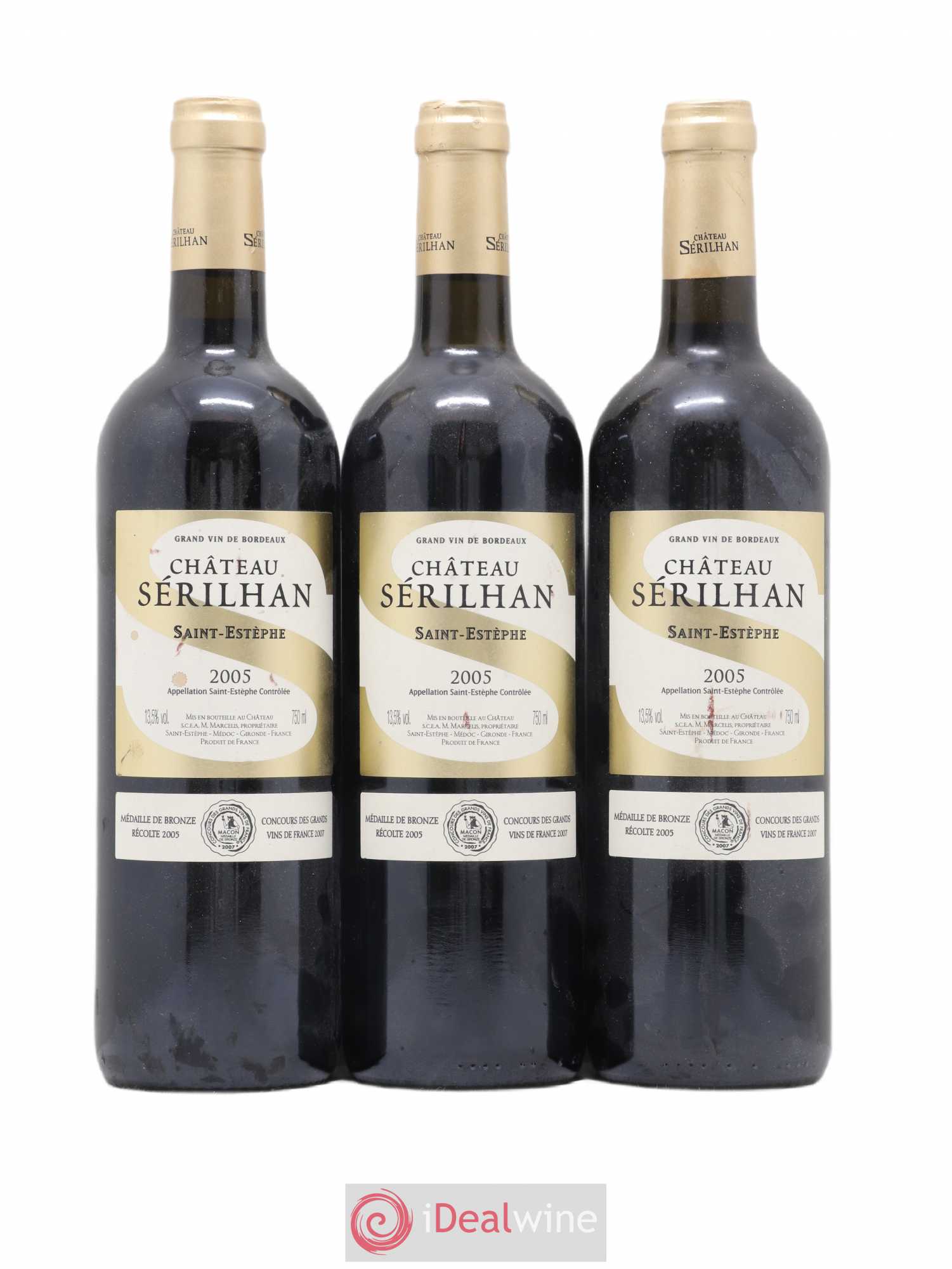 Château Sérilhan 2005 - Lot de 6 bouteilles - 2