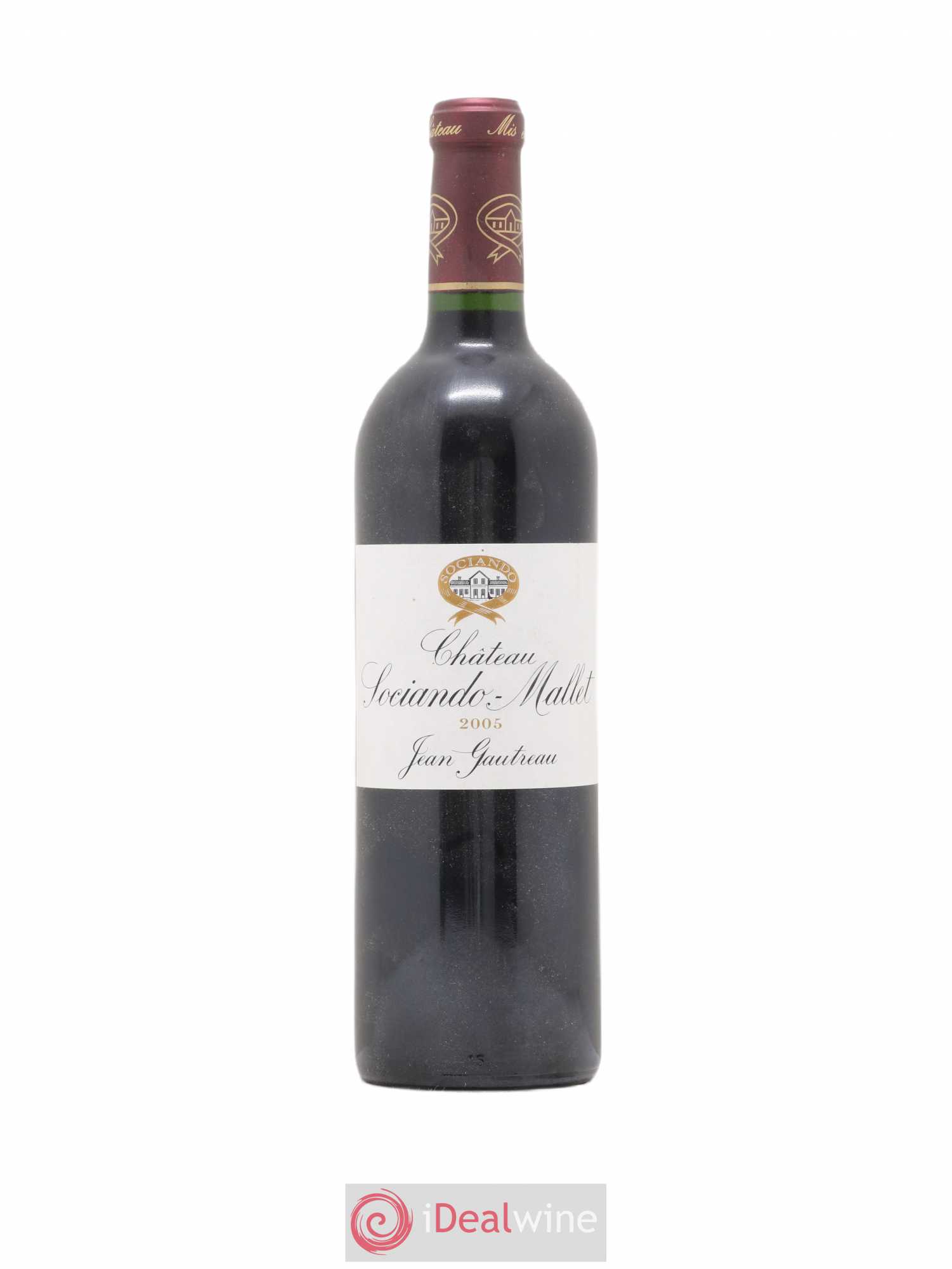 Château Sociando Mallet 2005 - Lot de 1 bouteille - 0