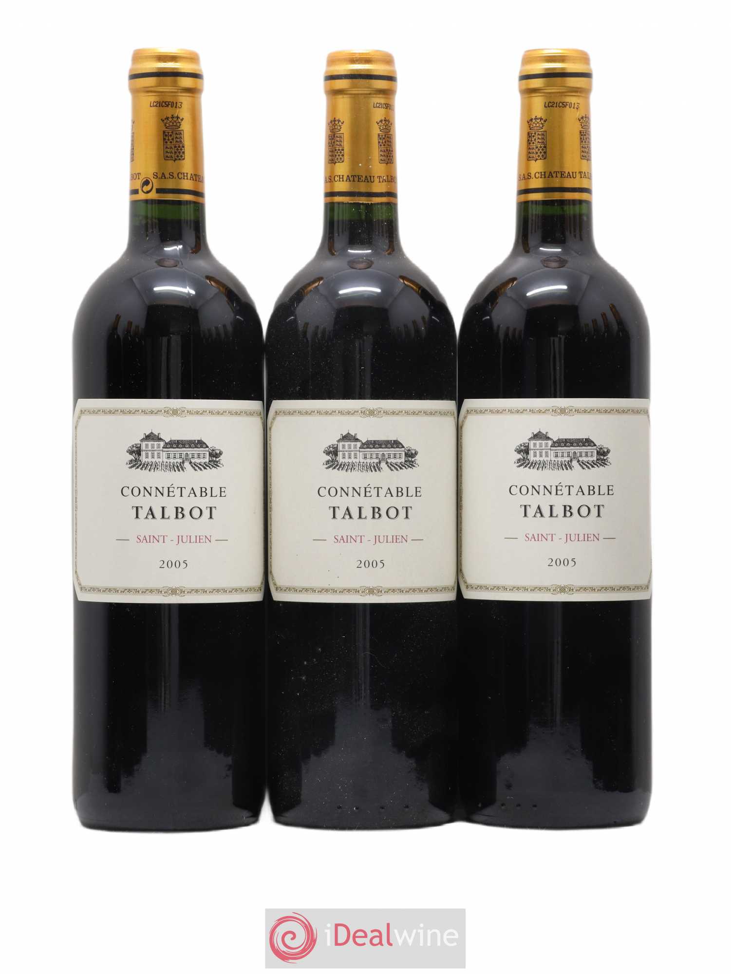 Connétable de Talbot Second Vin 2005 - Lot de 12 bouteilles - 1