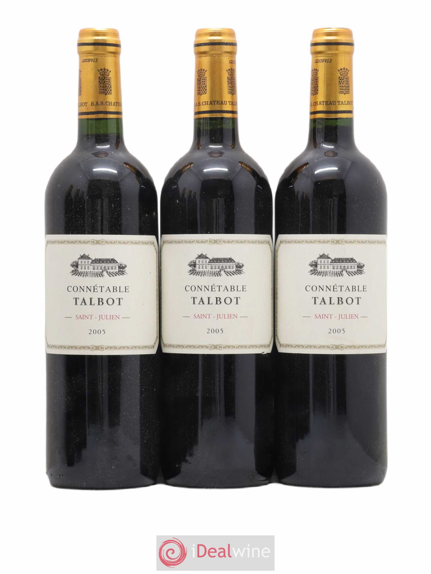 Connétable de Talbot Second Vin 2005 - Lot de 12 bouteilles - 3