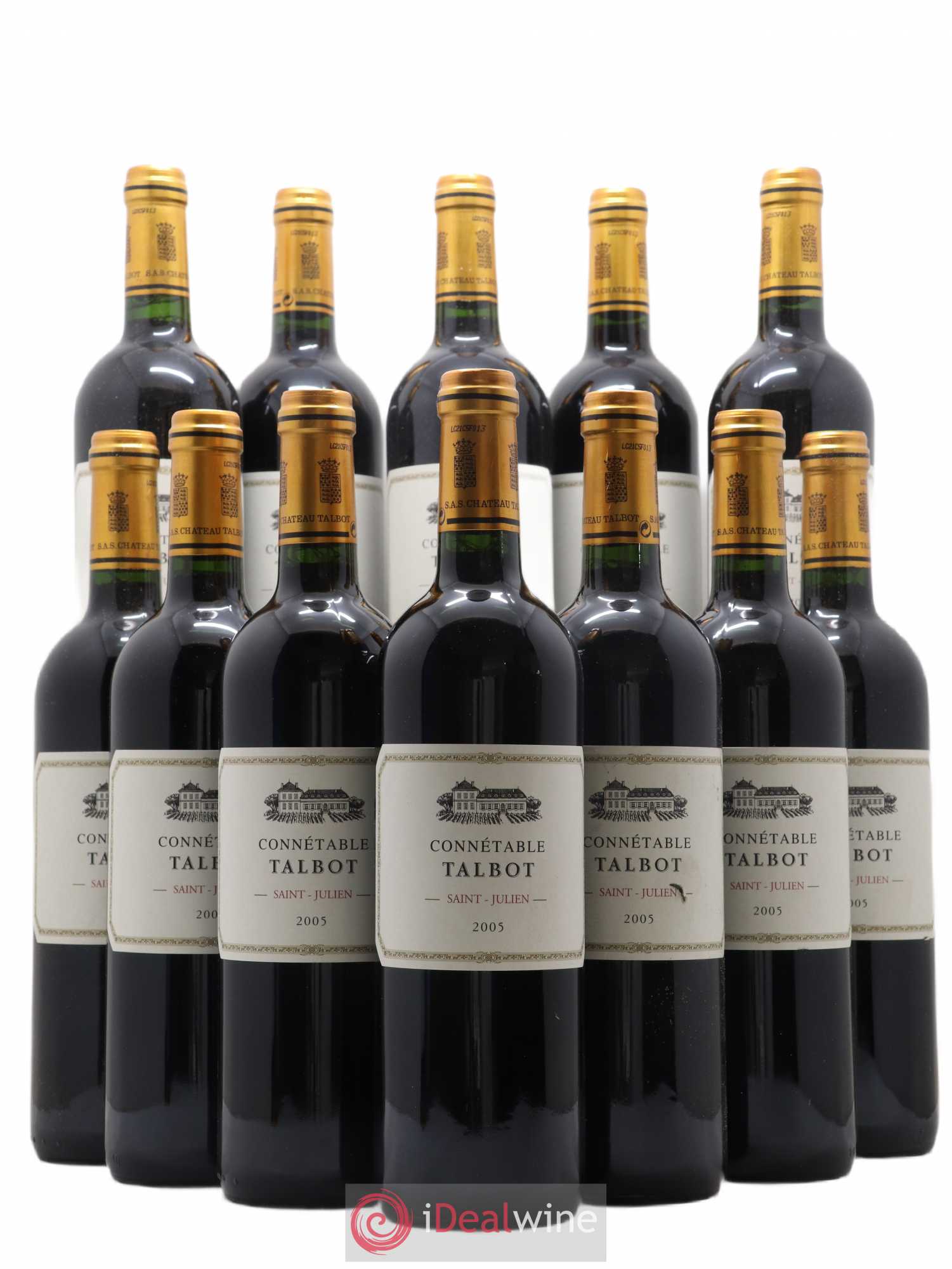 Connétable de Talbot Second Vin 2005 - Lot de 12 bouteilles - 0