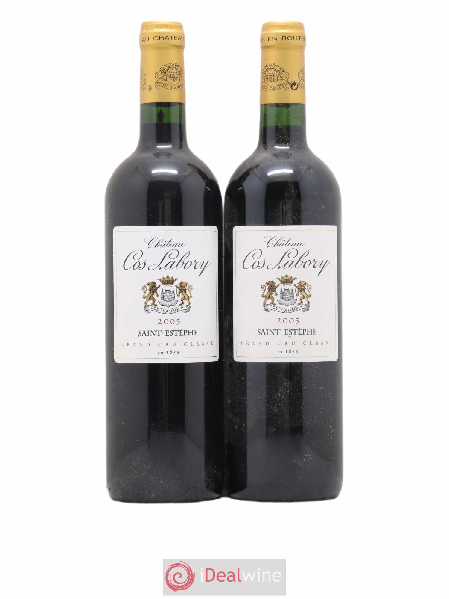 Château Cos Labory 5ème Grand Cru Classé 2005 - Lot de 2 bouteilles - 0