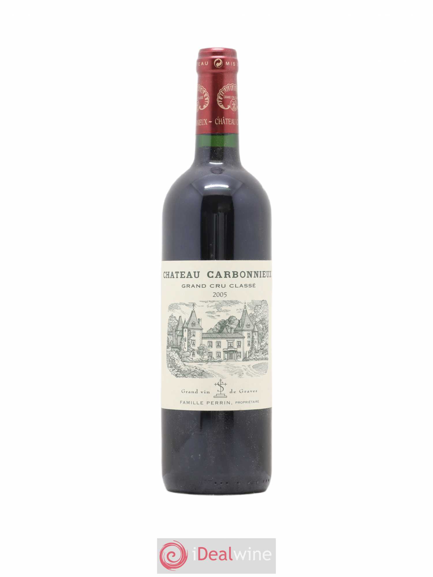 Château Carbonnieux Cru Classé de Graves 2005 - Lot de 1 bouteille - 0