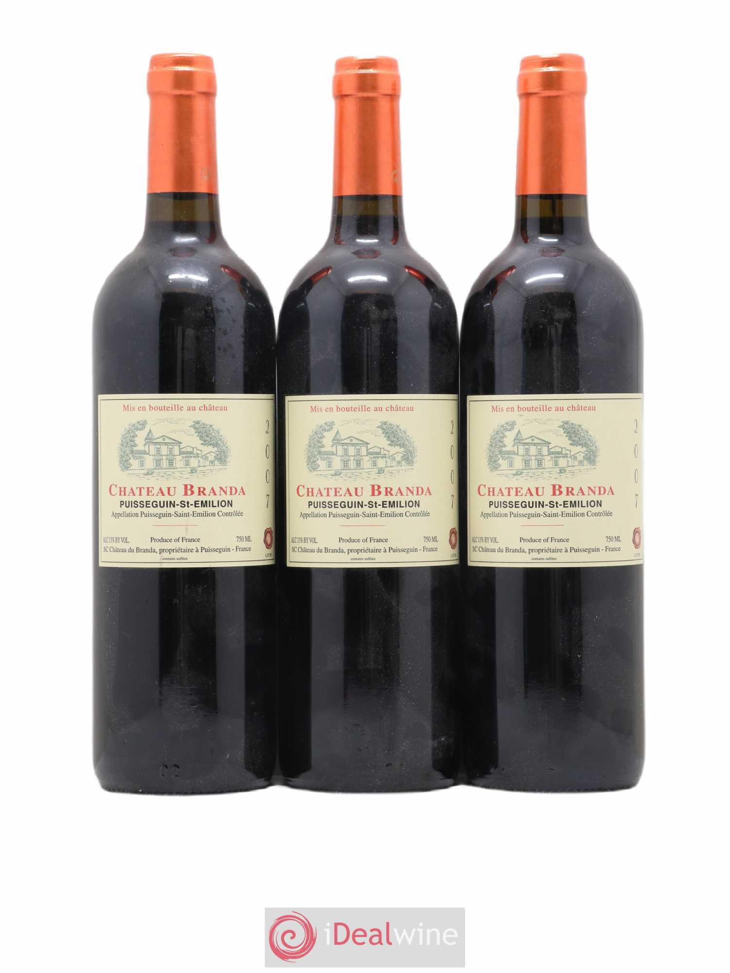 Château Branda 2007 - Lot de 6 bouteilles - 2