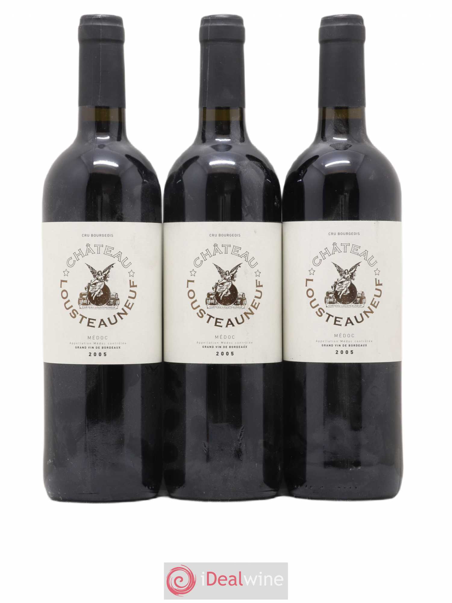 Médoc Château Loustaneuf (sans prix de réserve) 2005 - Posten von 3 Flaschen - 0