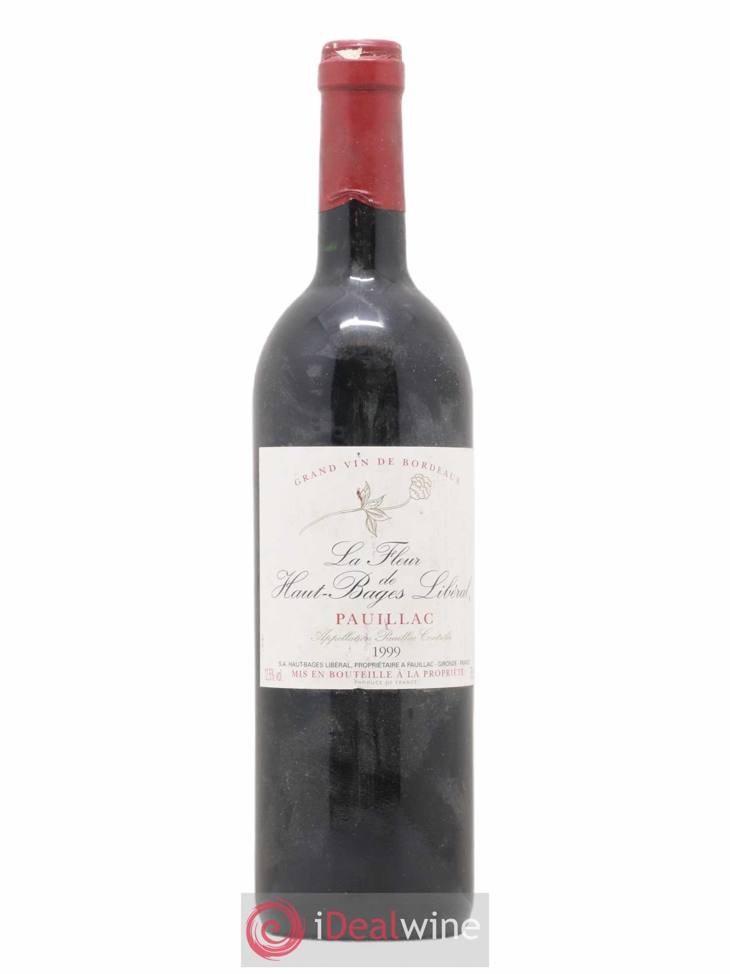 Pauillac La Fleur de Haut Bages Liberal 1999 - Posten von 1 Flasche - 0
