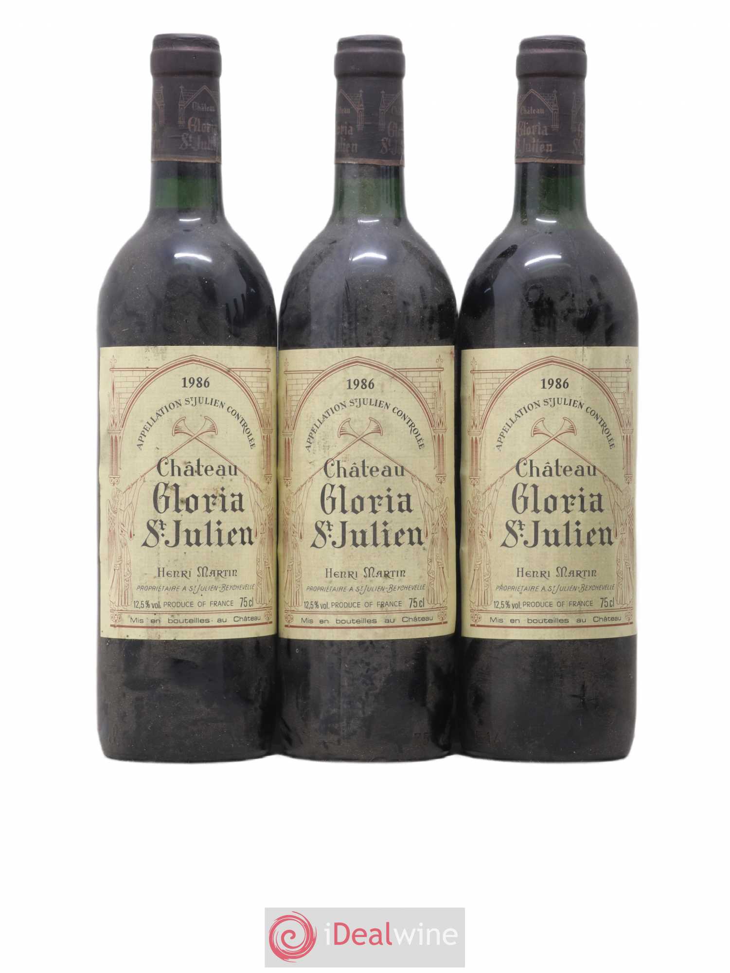 Château Gloria 1986 - Lot de 6 bouteilles - 1