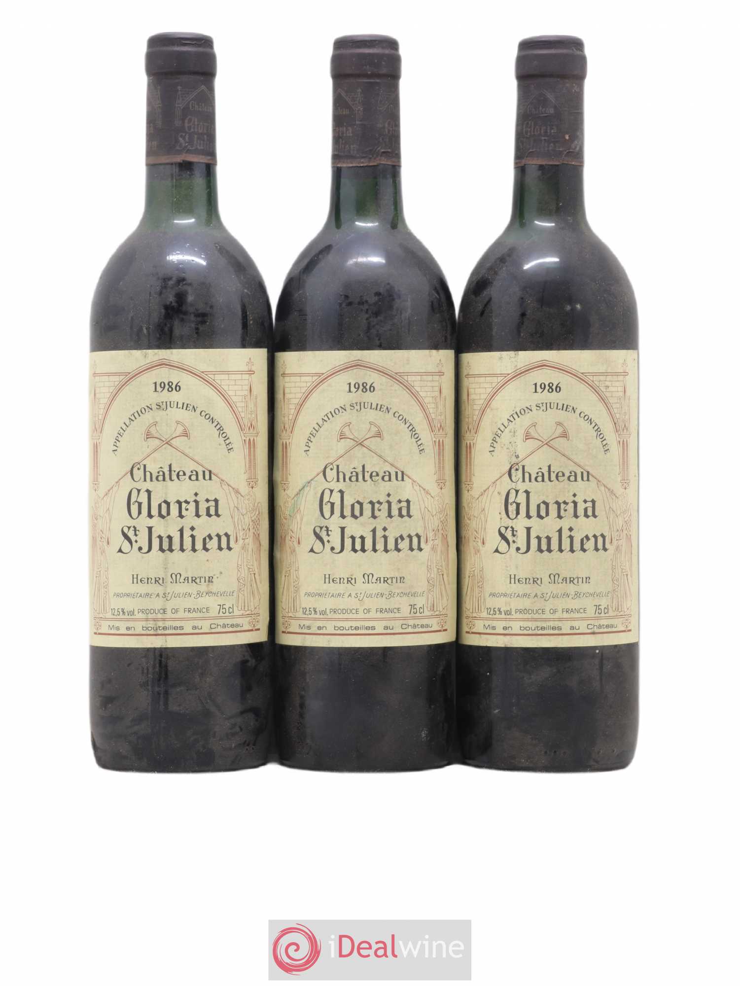 Château Gloria 1986 - Lot de 6 bouteilles - 2