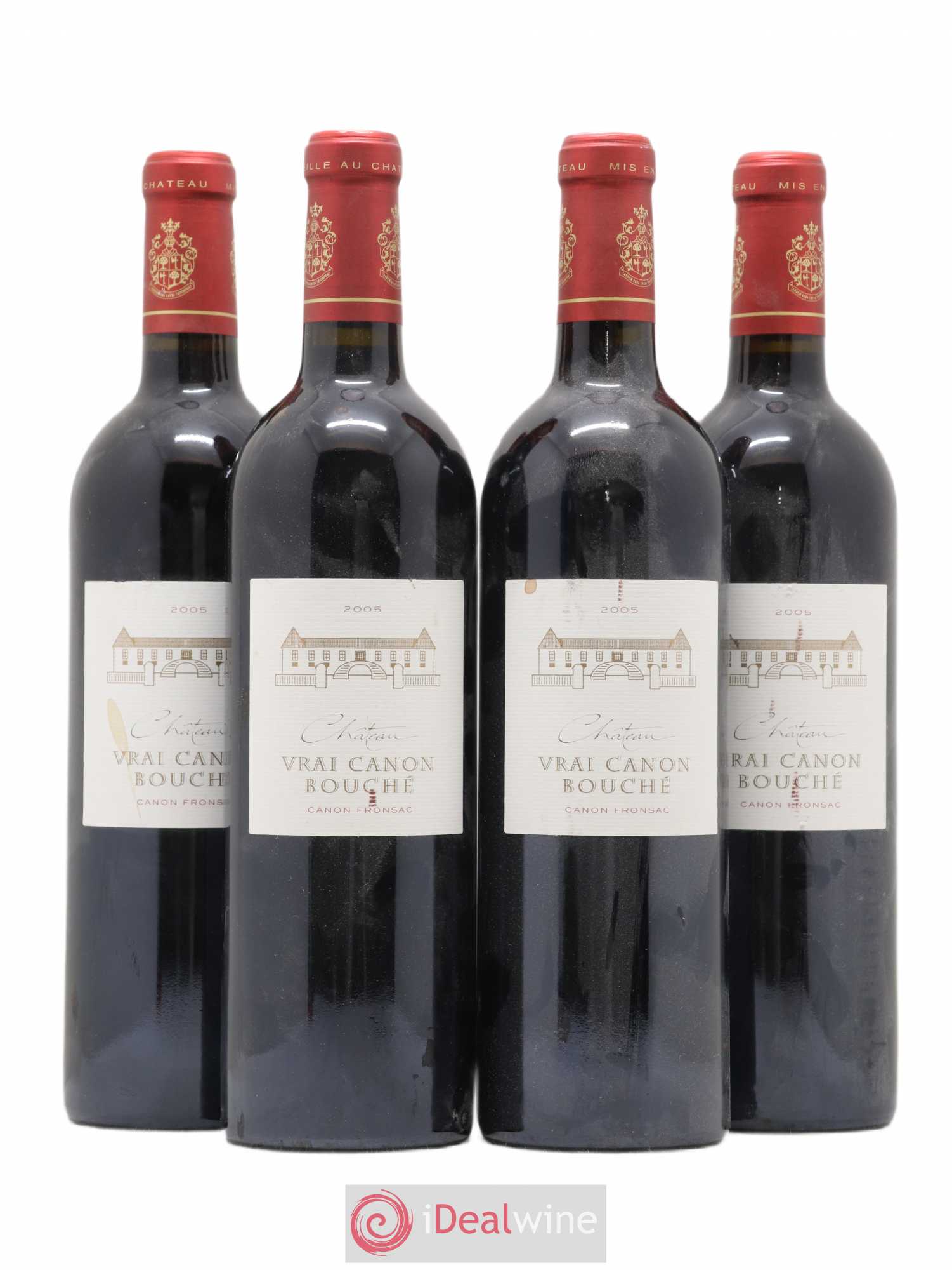 Canon-Fronsac Vrai Canon Bouché 2005 - Posten von 4 Flaschen - 0