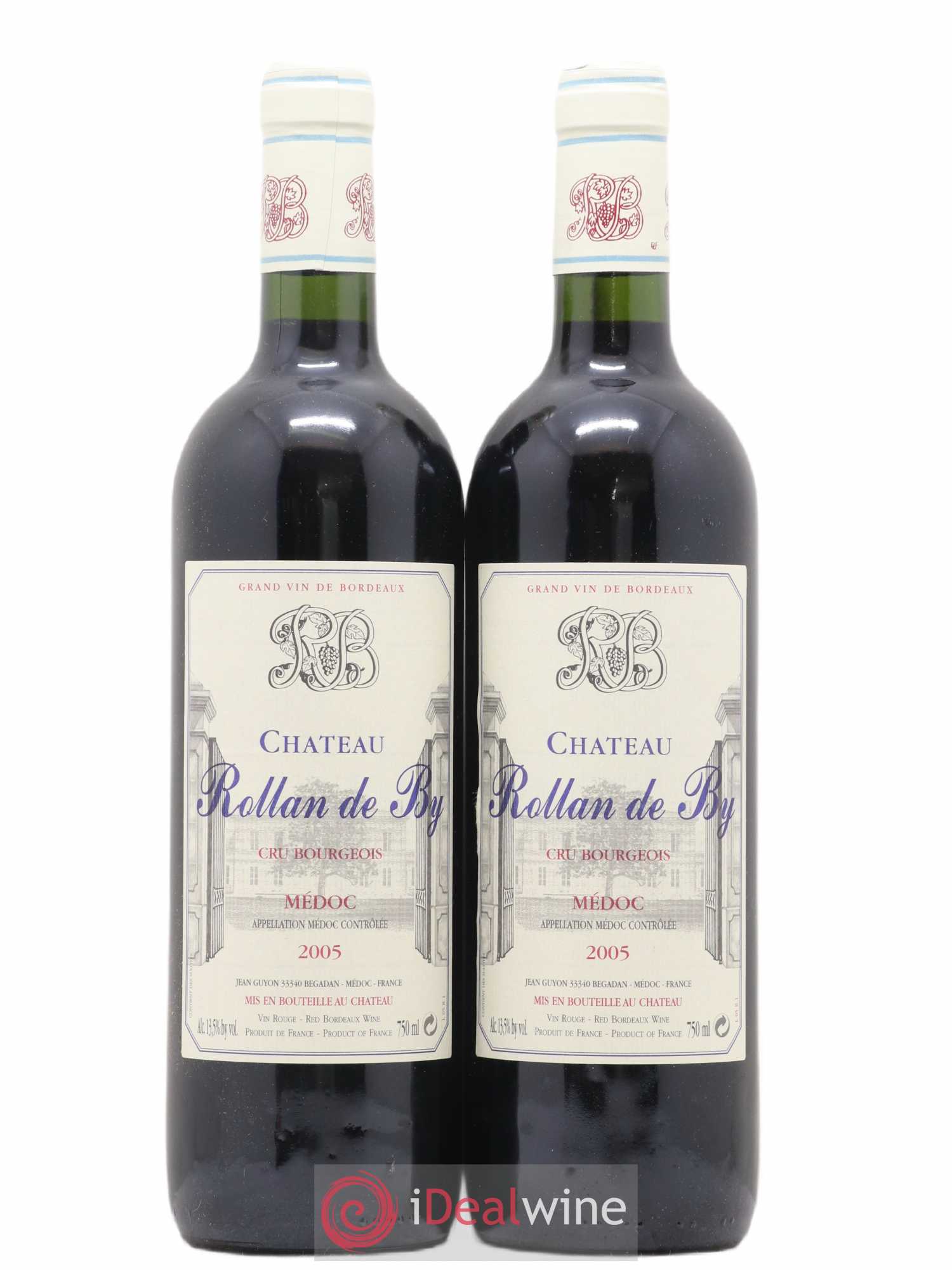 Château Rollan de By Cru Bourgeois 2005 - Lot de 2 bouteilles - 0