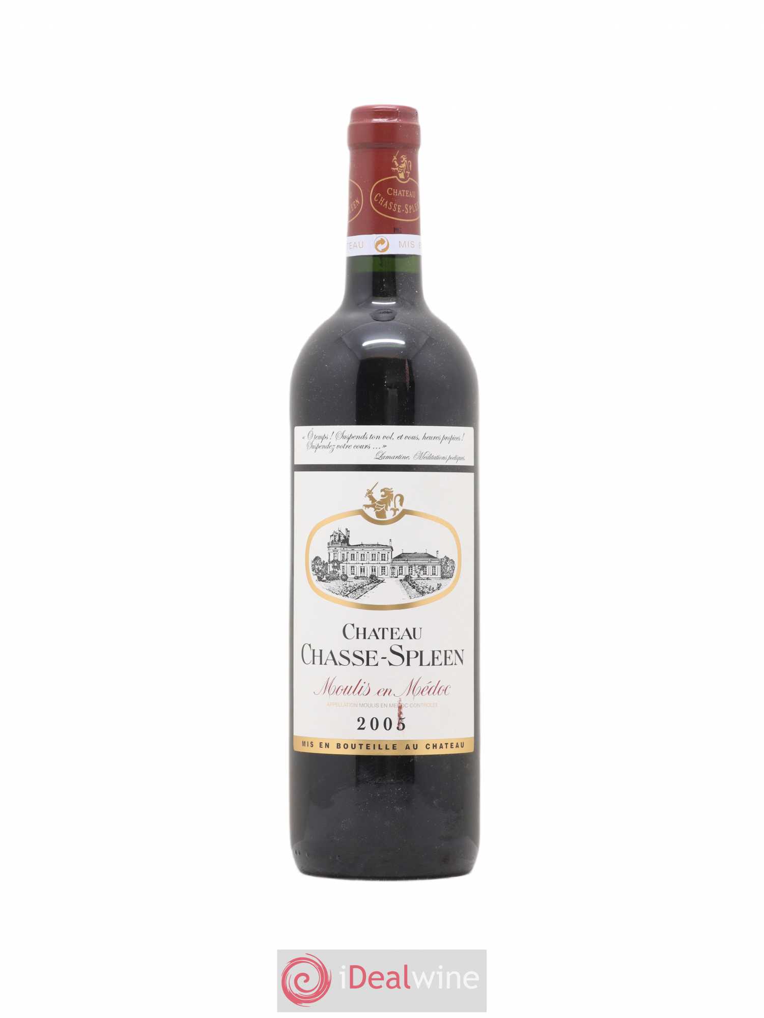 Château Chasse Spleen 2005 - Lot de 1 bouteille - 0