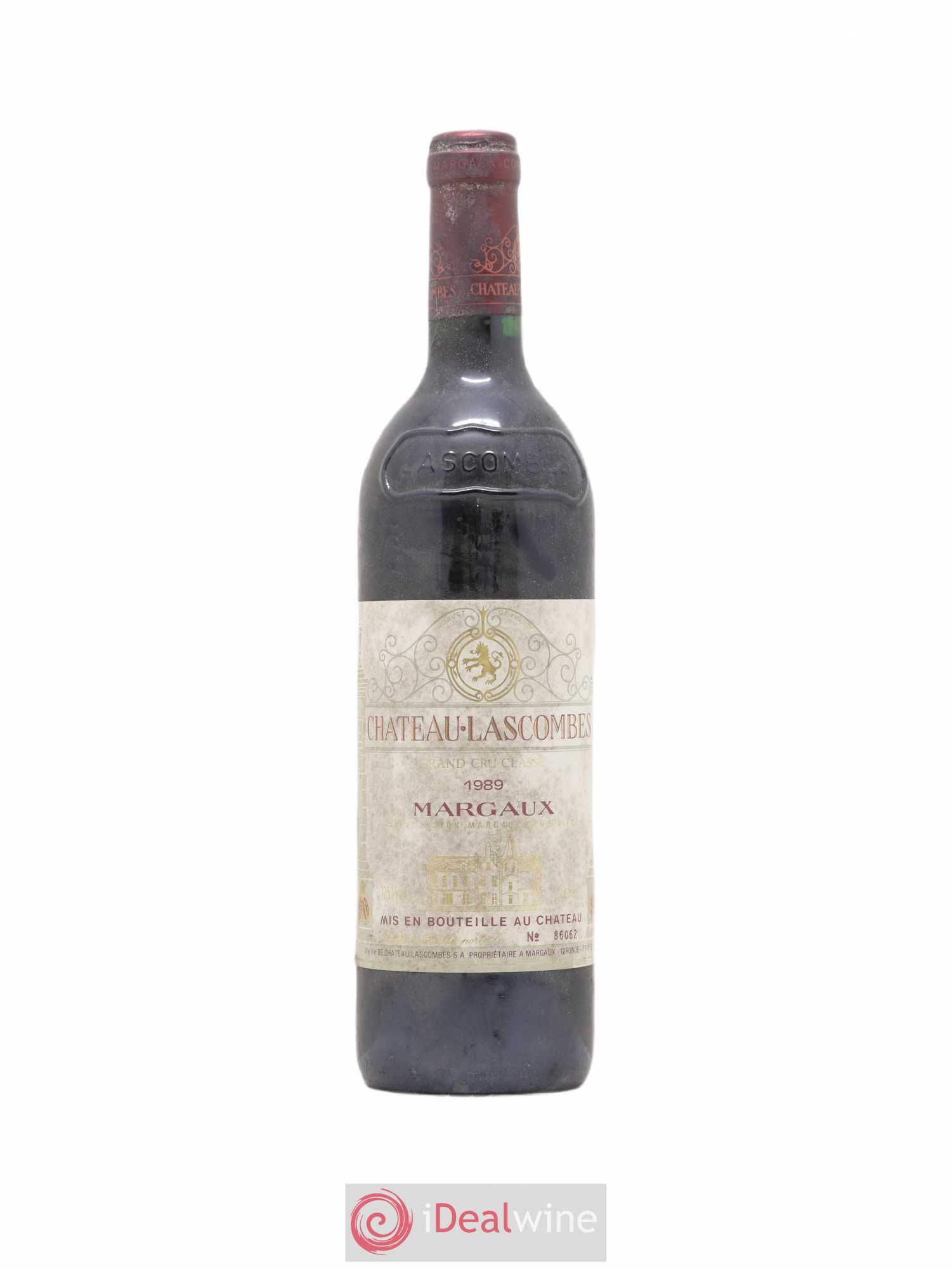 Château Lascombes 2ème Grand Cru Classé 1989 - Lot de 1 bouteille - 0