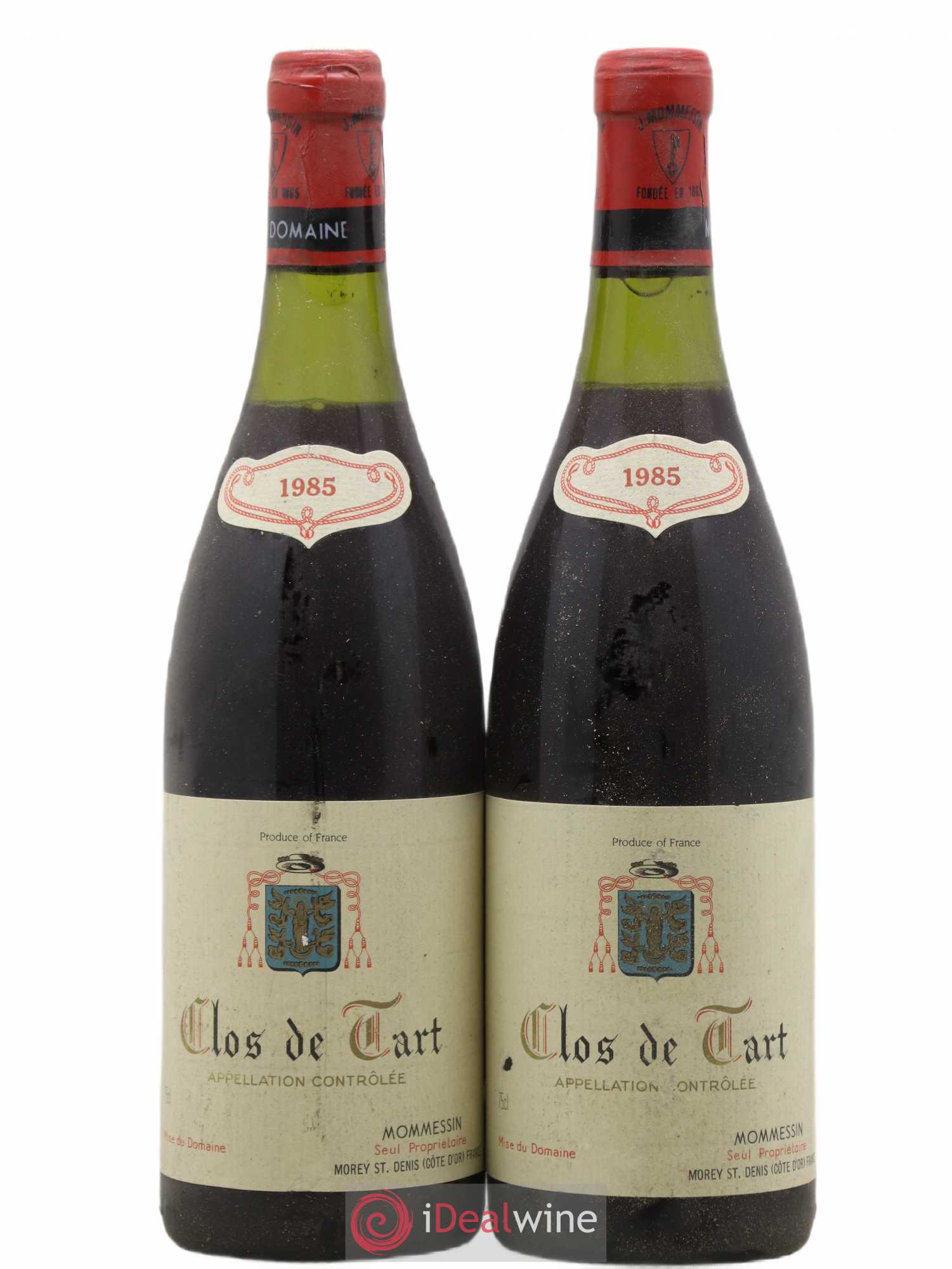 Clos de Tart Grand Cru Clos de Tart 1985 - Lot de 2 bouteilles - 0