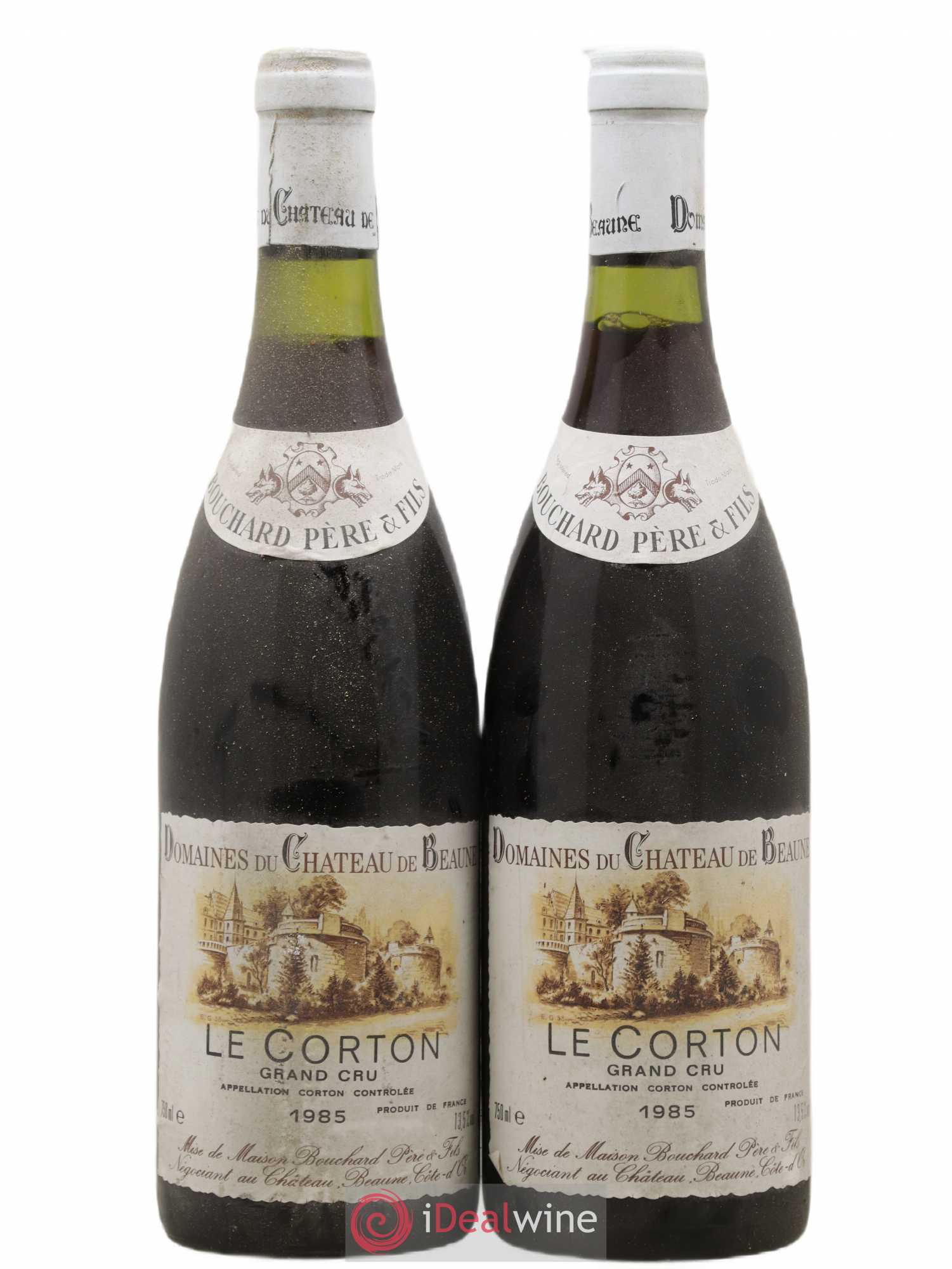 Corton Grand Cru Le Corton Bouchard Père & Fils 1985 - Lot de 2 bouteilles - 0
