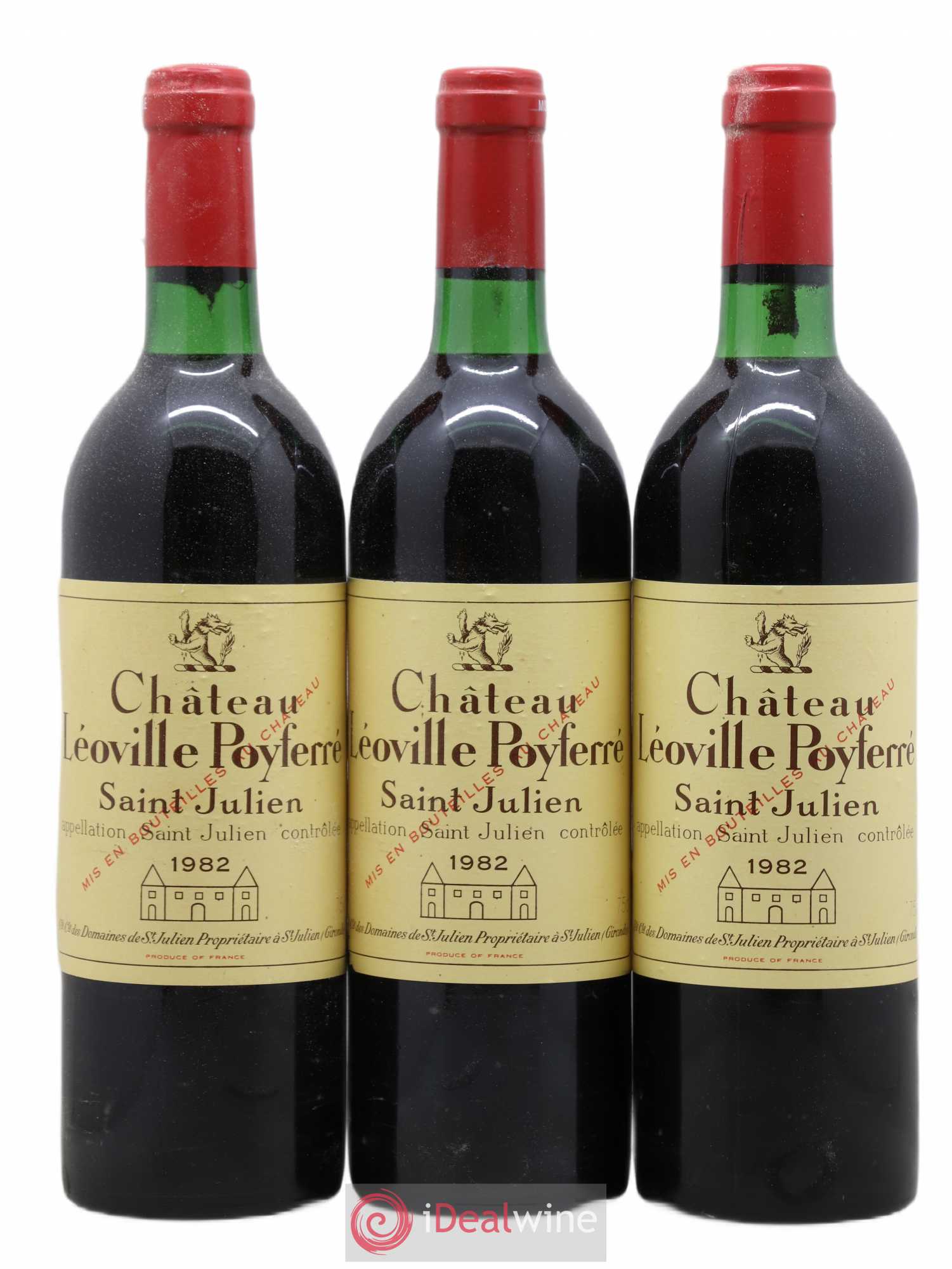 Château Léoville Poyferré 2ème Grand Cru Classé 1982 - Lot de 6 bouteilles - 2