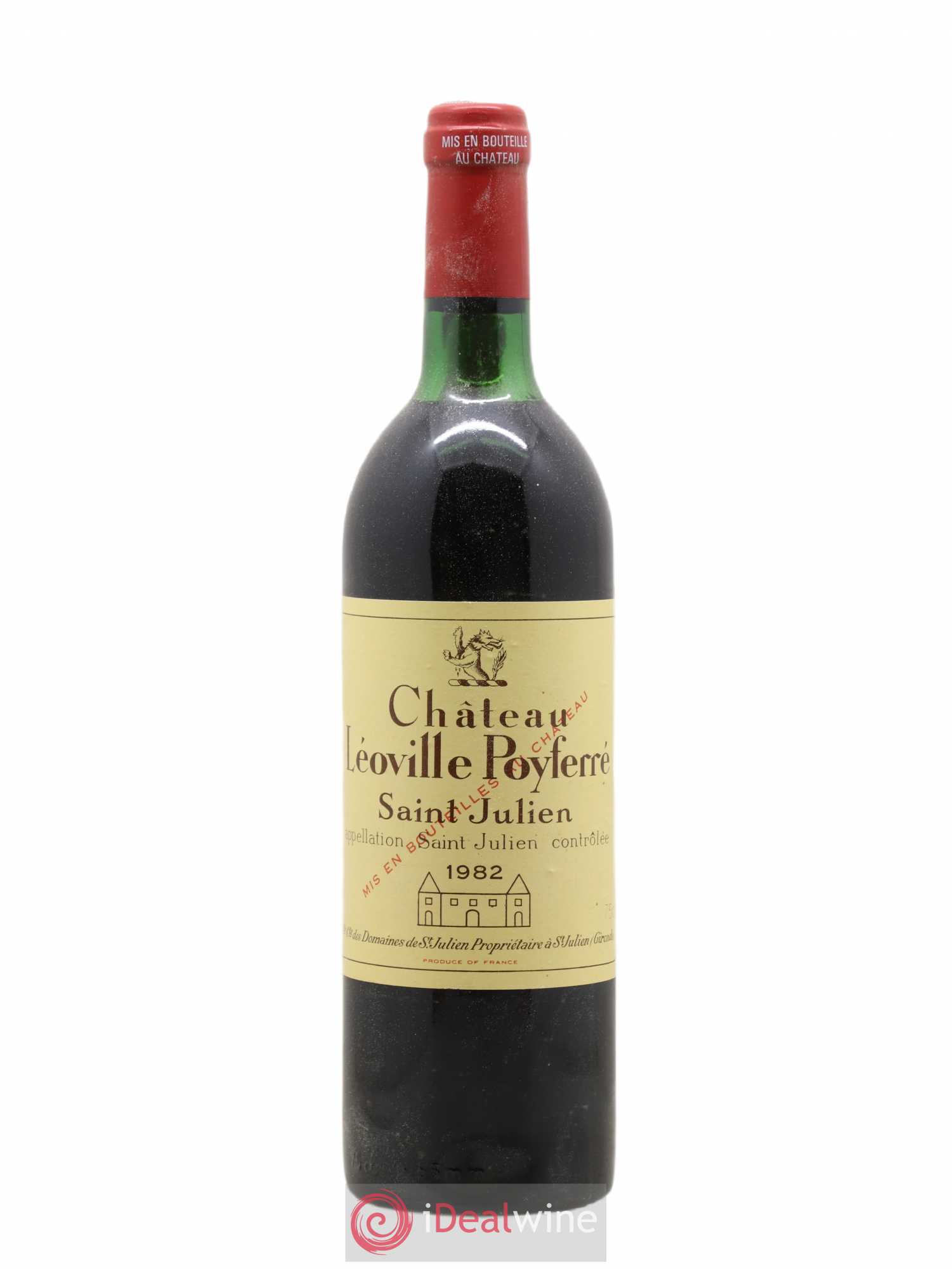 Château Léoville Poyferré 2ème Grand Cru Classé 1982 - Lot de 1 bouteille - 0