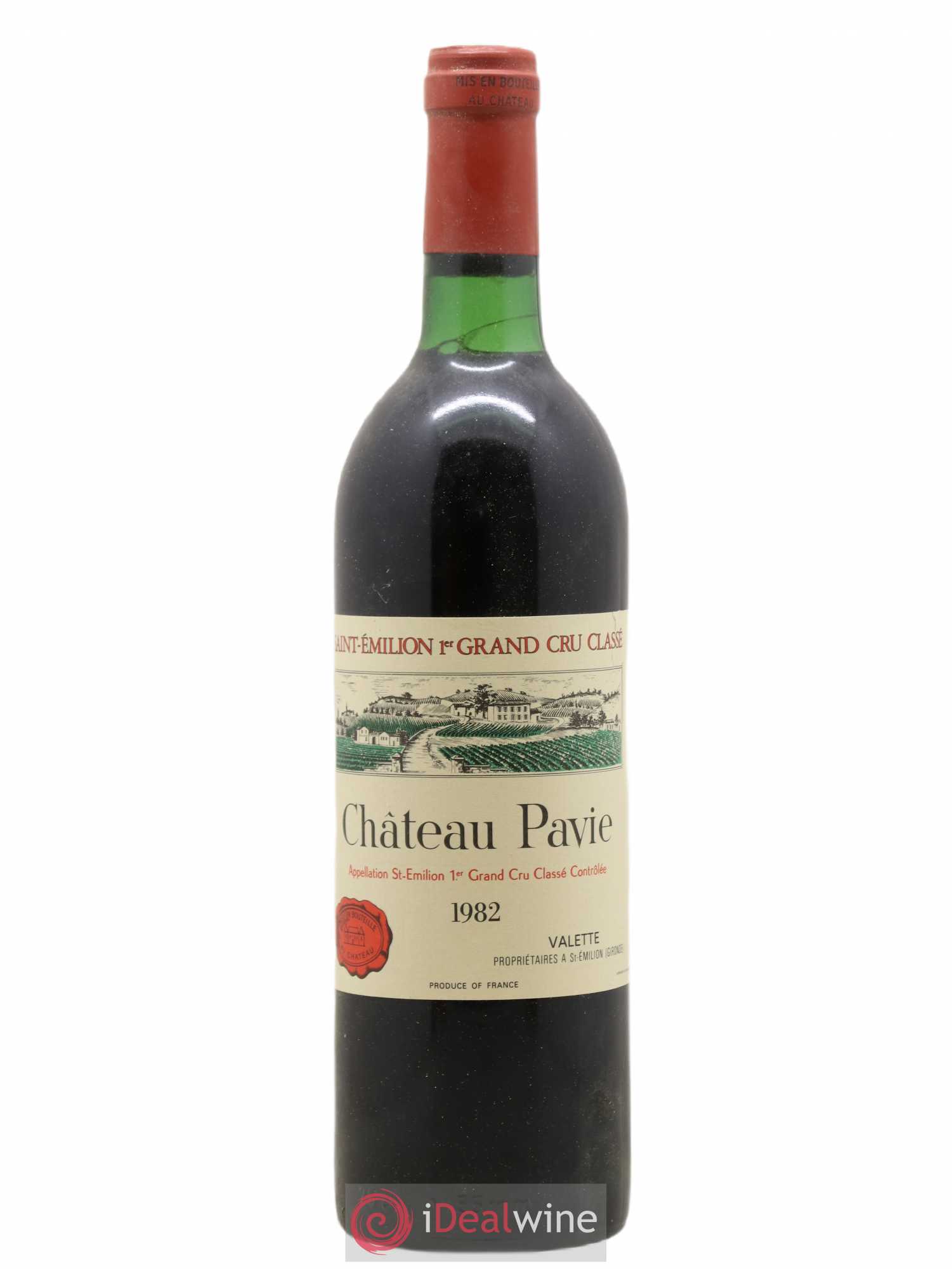 Château Pavie 1er Grand Cru Classé A 1982 - Lot de 1 bouteille - 0