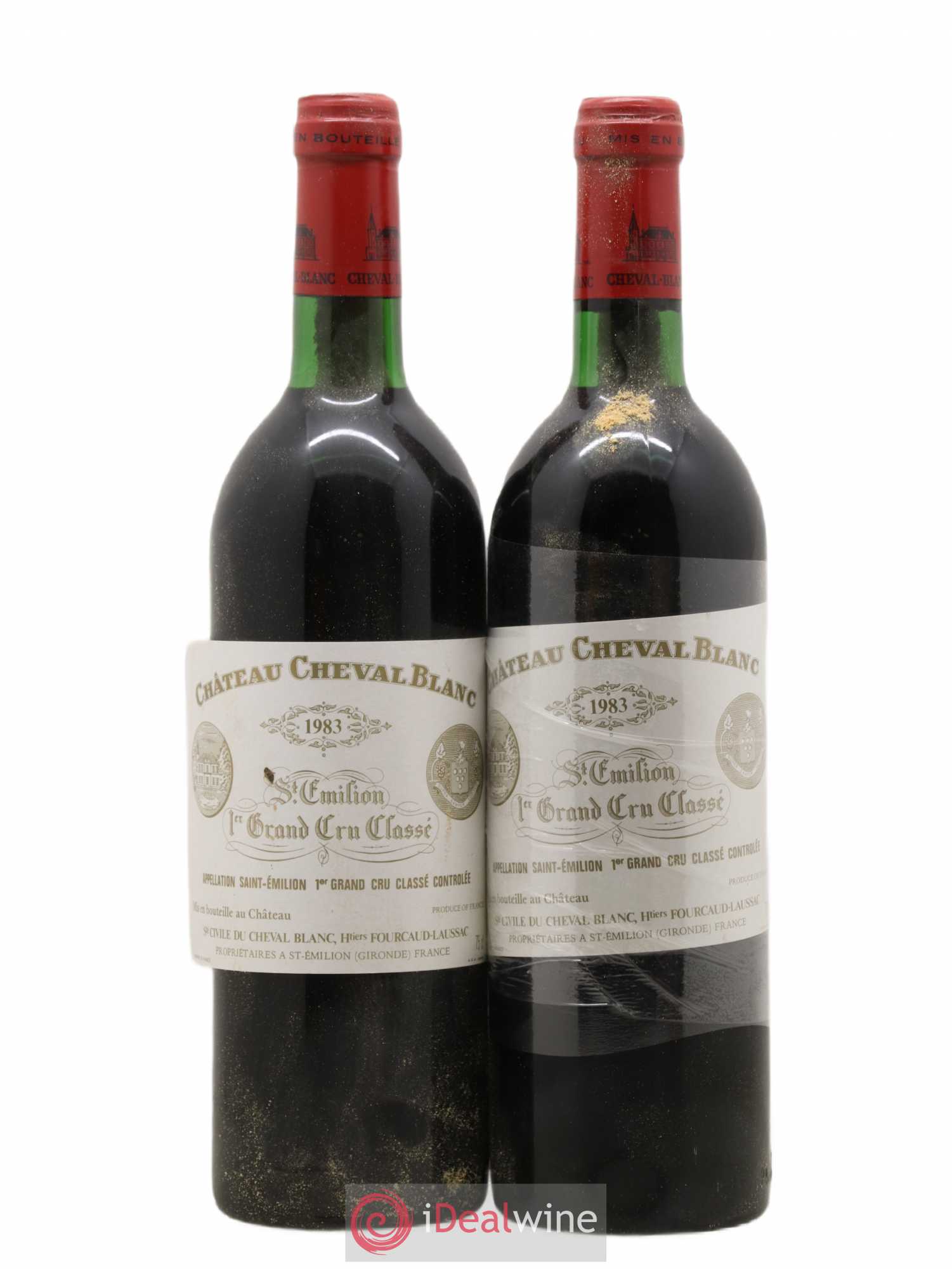 Château Cheval Blanc 1er Grand Cru Classé A 1983 - Lot de 2 bouteilles - 0