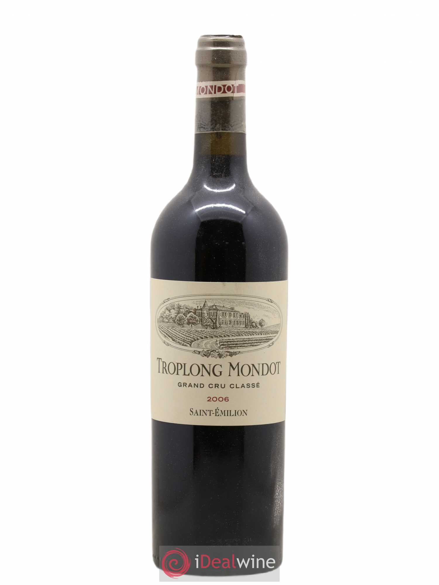Château Troplong Mondot 1er Grand Cru Classé B 2006 - Lot de 1 bouteille - 0