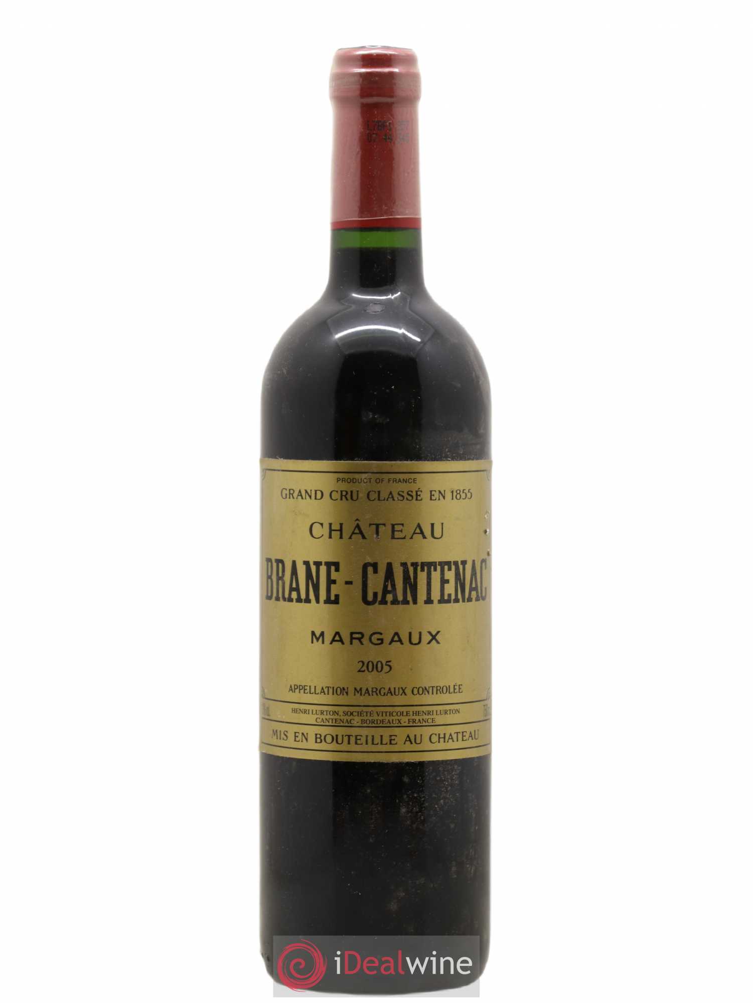 Château Brane Cantenac 2ème Grand Cru Classé 2005 - Lot de 1 bouteille - 0